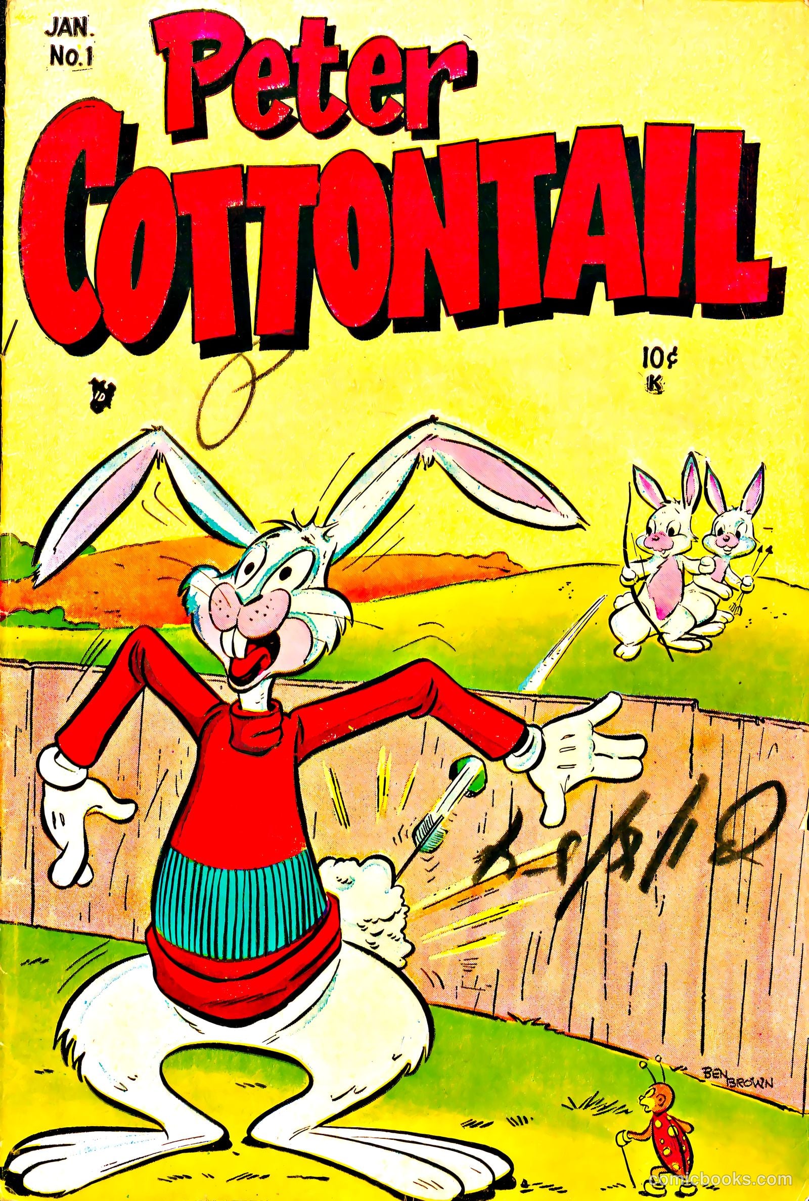Peter Cottontail #1 cover