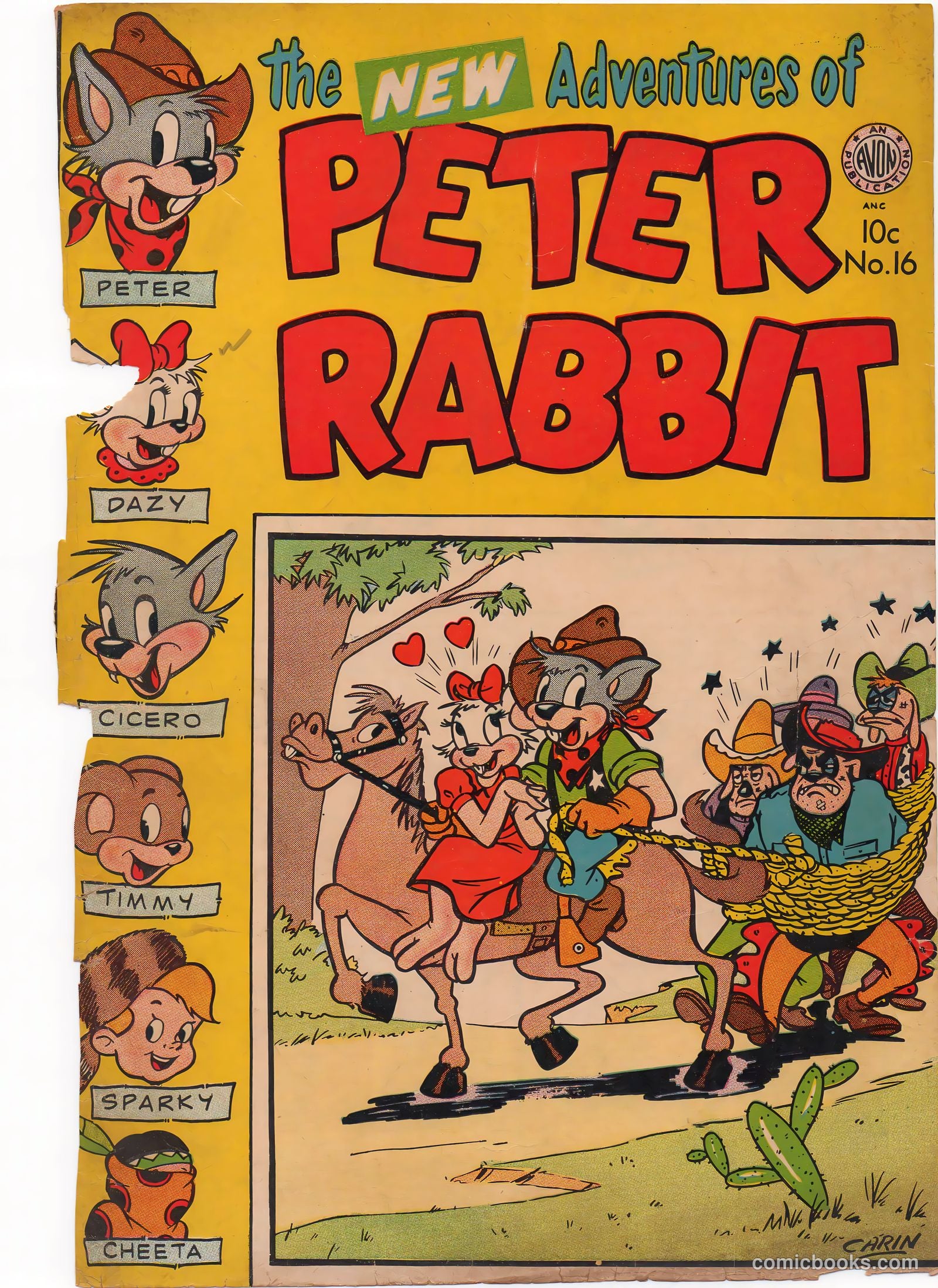Peter Rabbit #16 cover