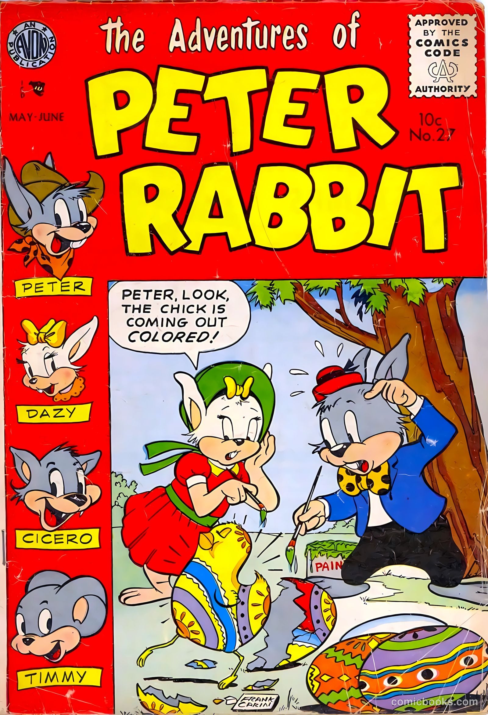 Peter Rabbit #27 cover