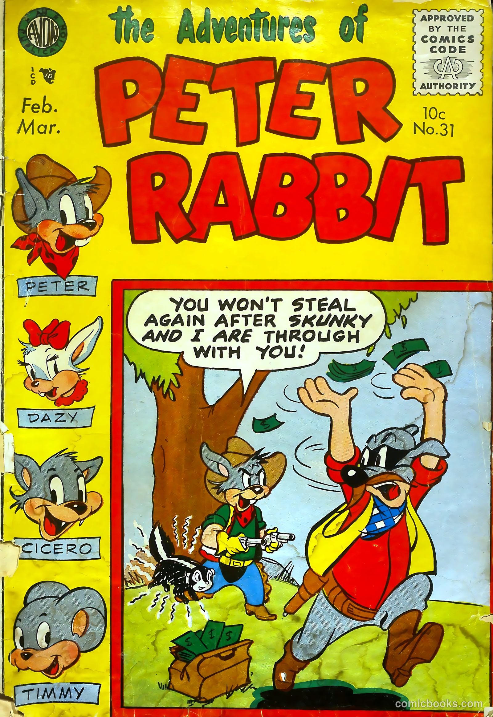 Peter Rabbit #31 cover
