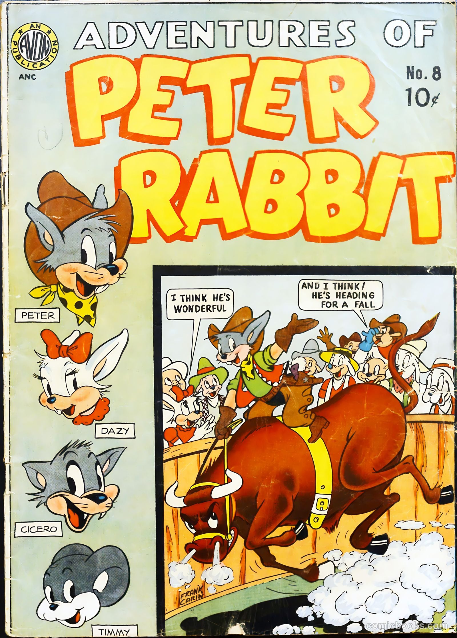 Peter Rabbit #8 cover