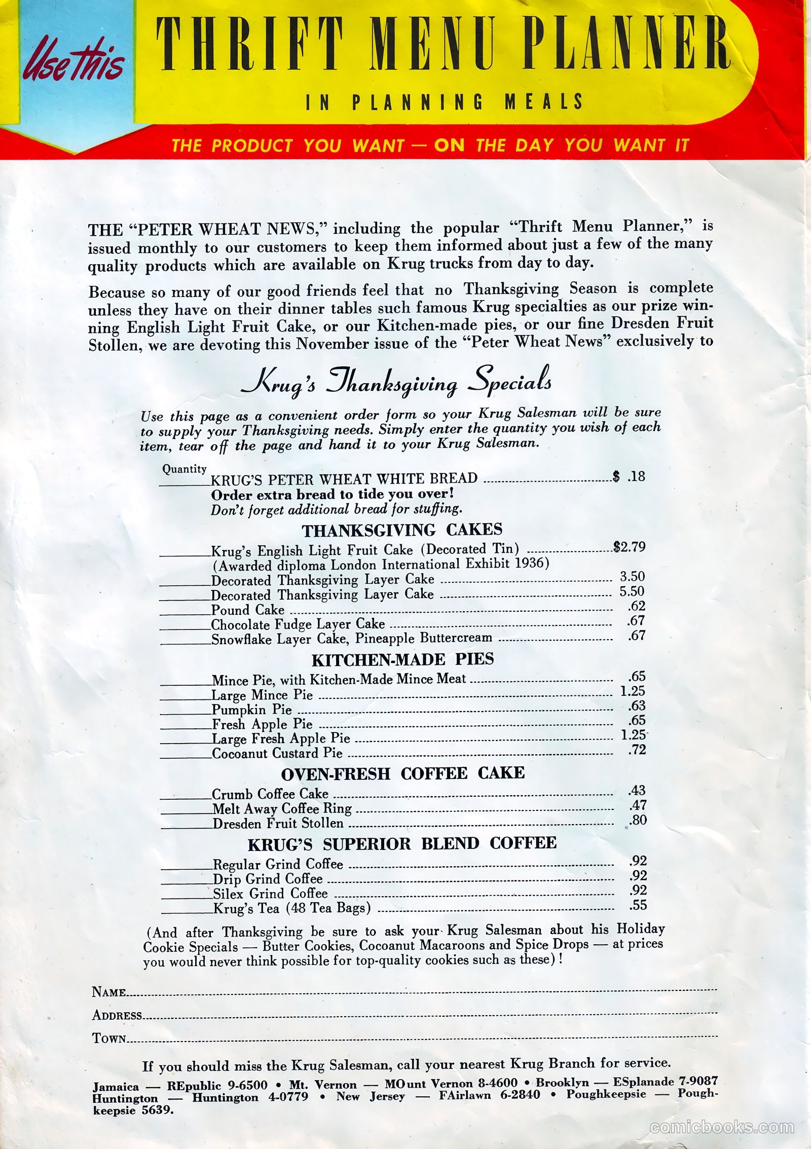Peter Wheat News #44 (1951, Peter Wheat Bread and Bakers Associates) — page 2 of 8