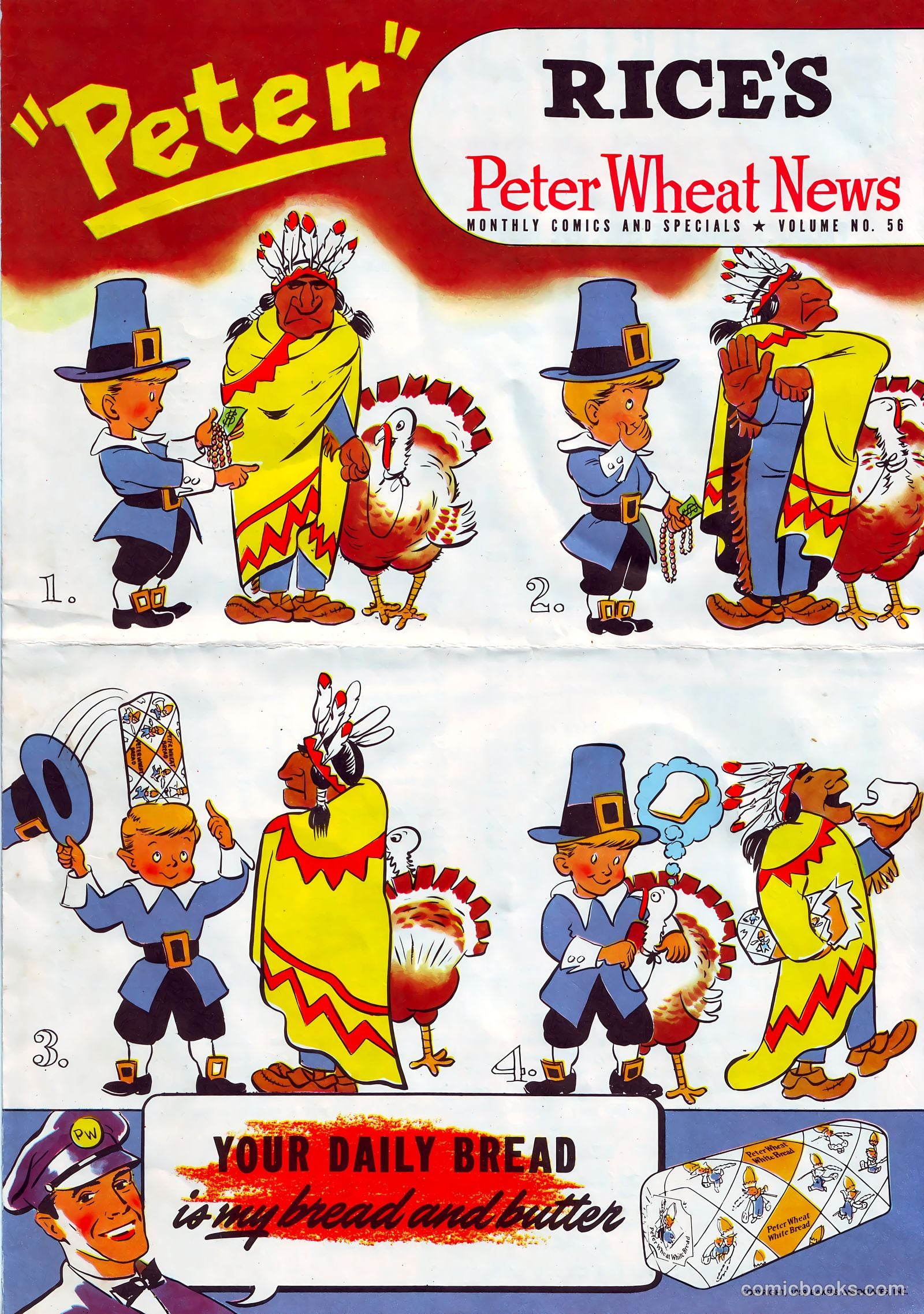 Peter Wheat News #56 cover