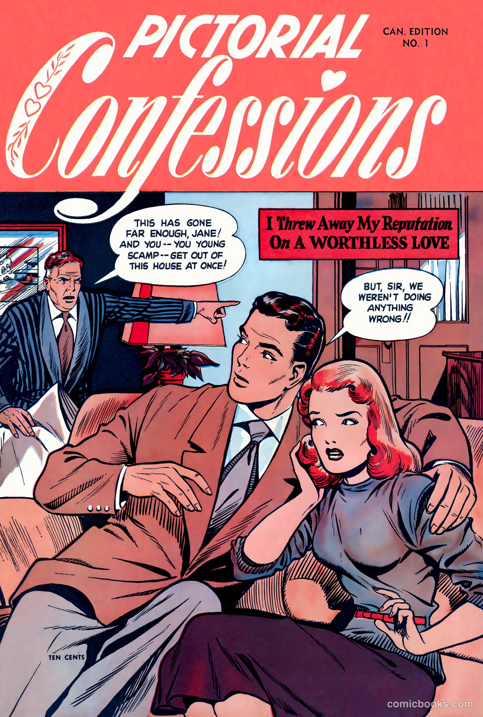 Pictorial Confessions #1 cover