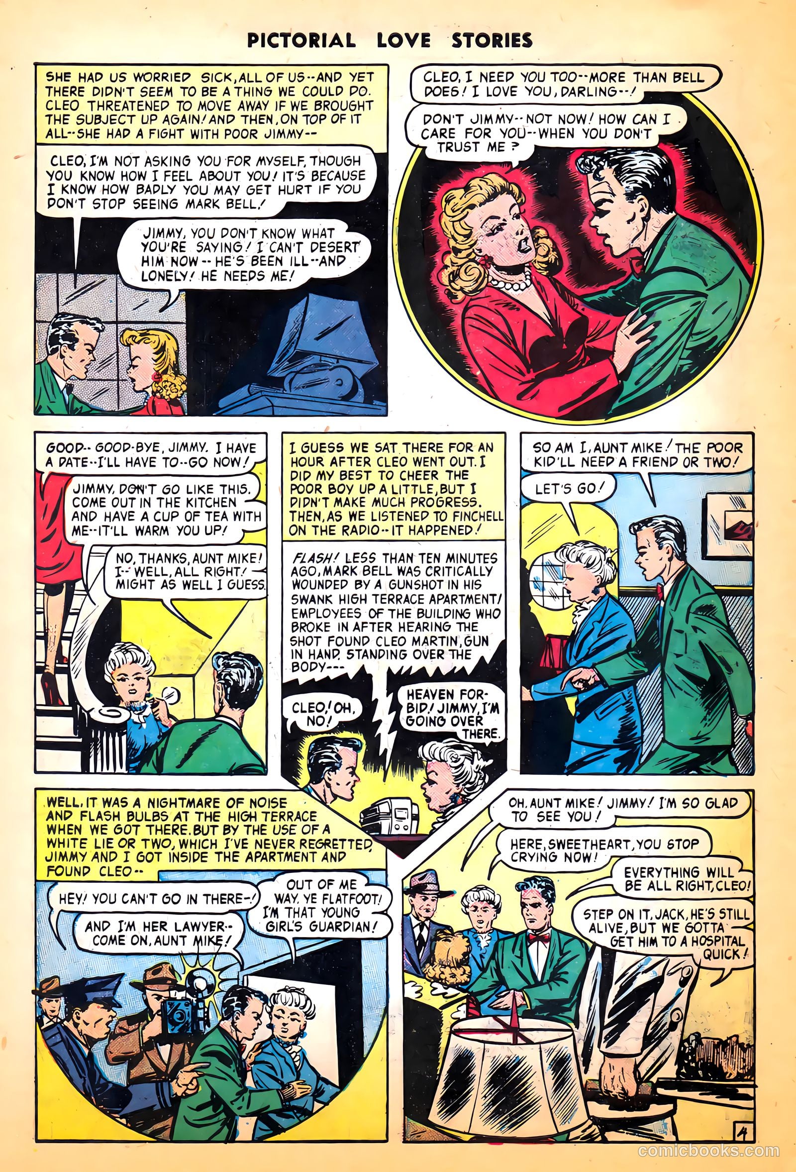 Pictorial Love Stories #24 (1950, Charlton) — page 6 of 37