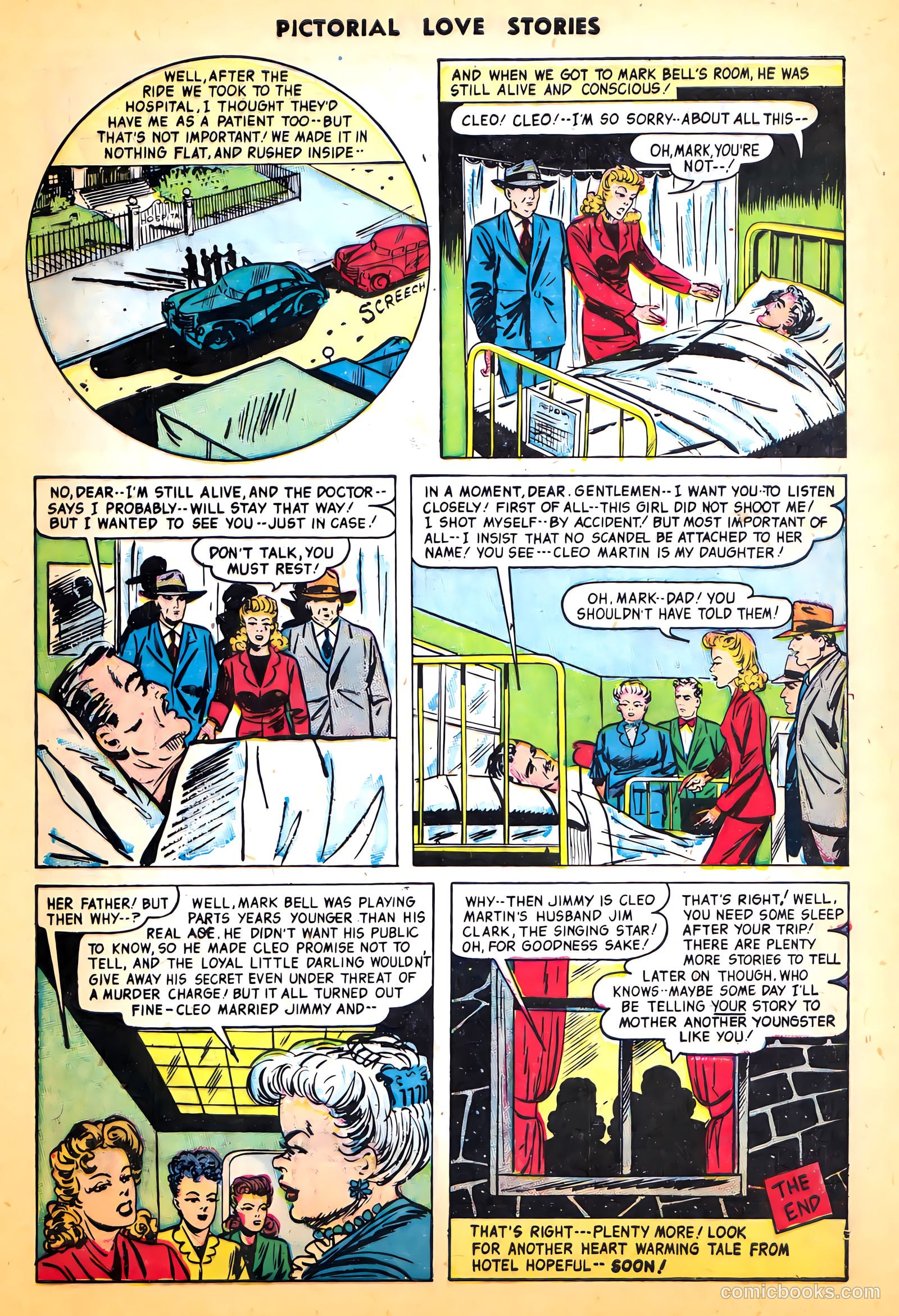 Pictorial Love Stories #24 (1950, Charlton) — page 9 of 37