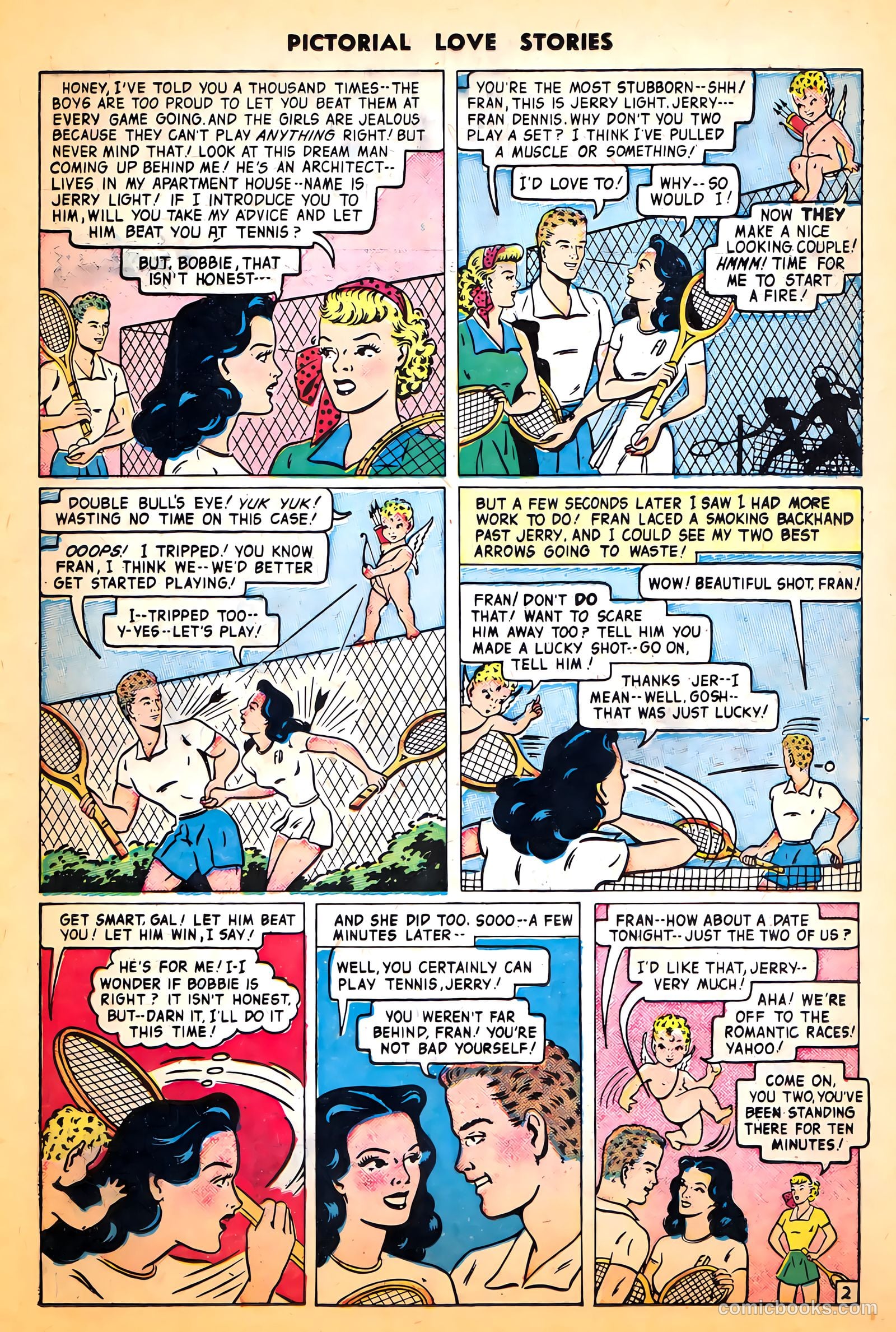 Pictorial Love Stories #24 (1950, Charlton) — page 11 of 37