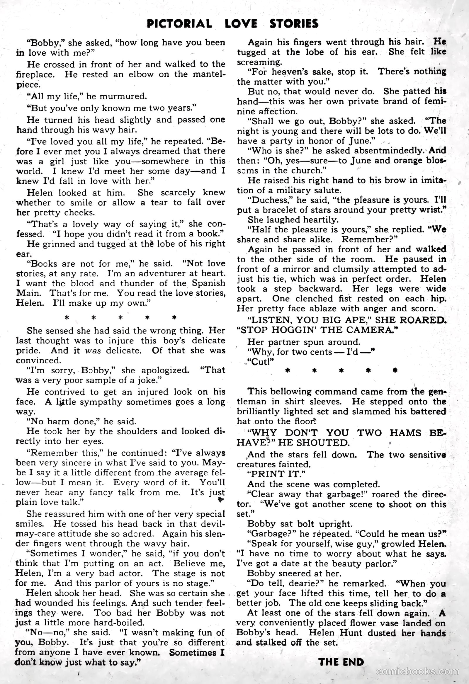 Pictorial Love Stories #24 (1950, Charlton) — page 18 of 37