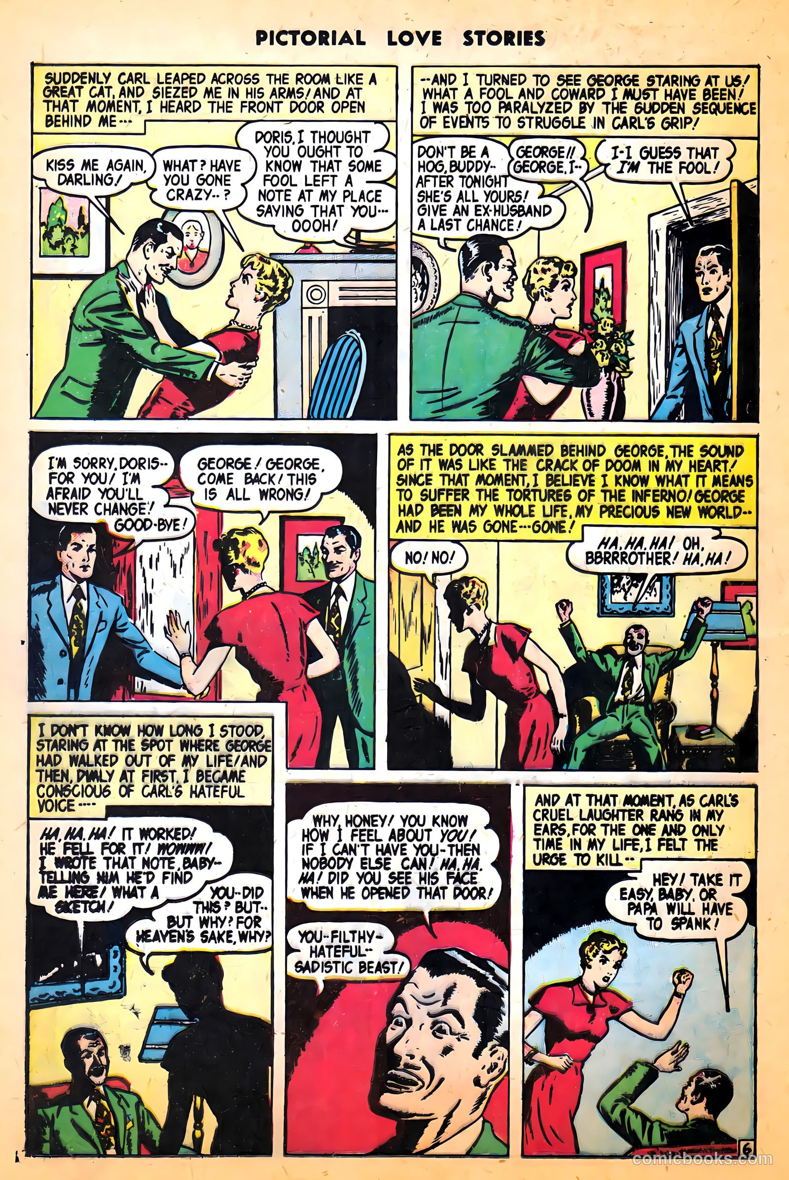 Pictorial Love Stories #24 (1950, Charlton) — page 24 of 37