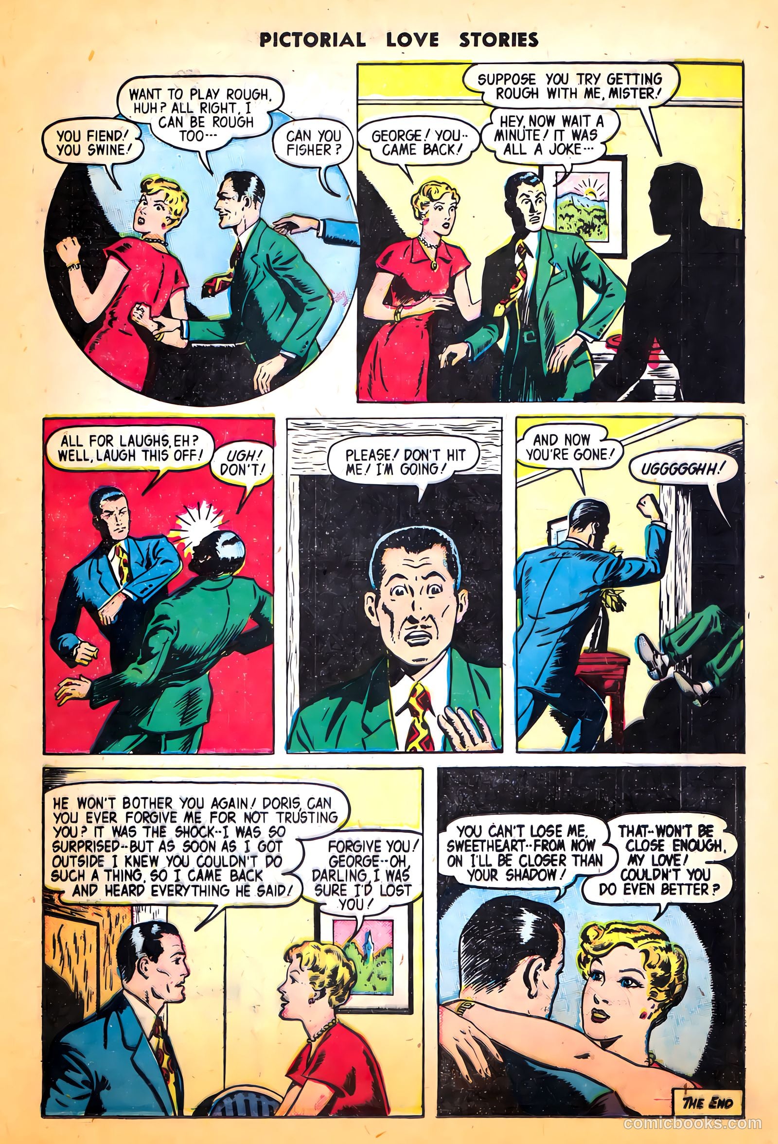 Pictorial Love Stories #24 (1950, Charlton) — page 25 of 37