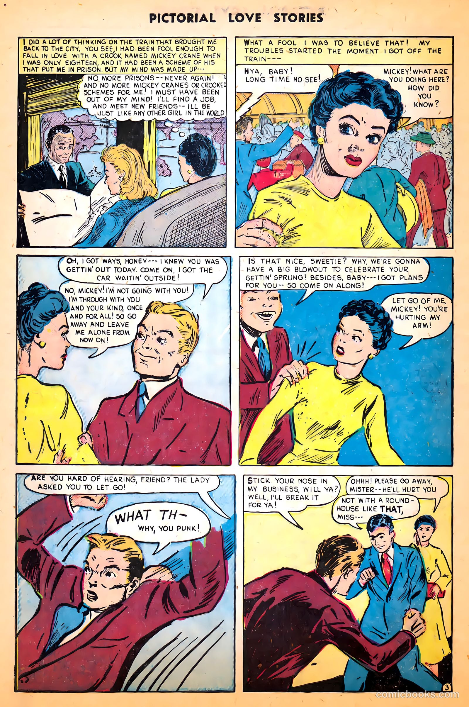 Pictorial Love Stories #24 (1950, Charlton) — page 28 of 37