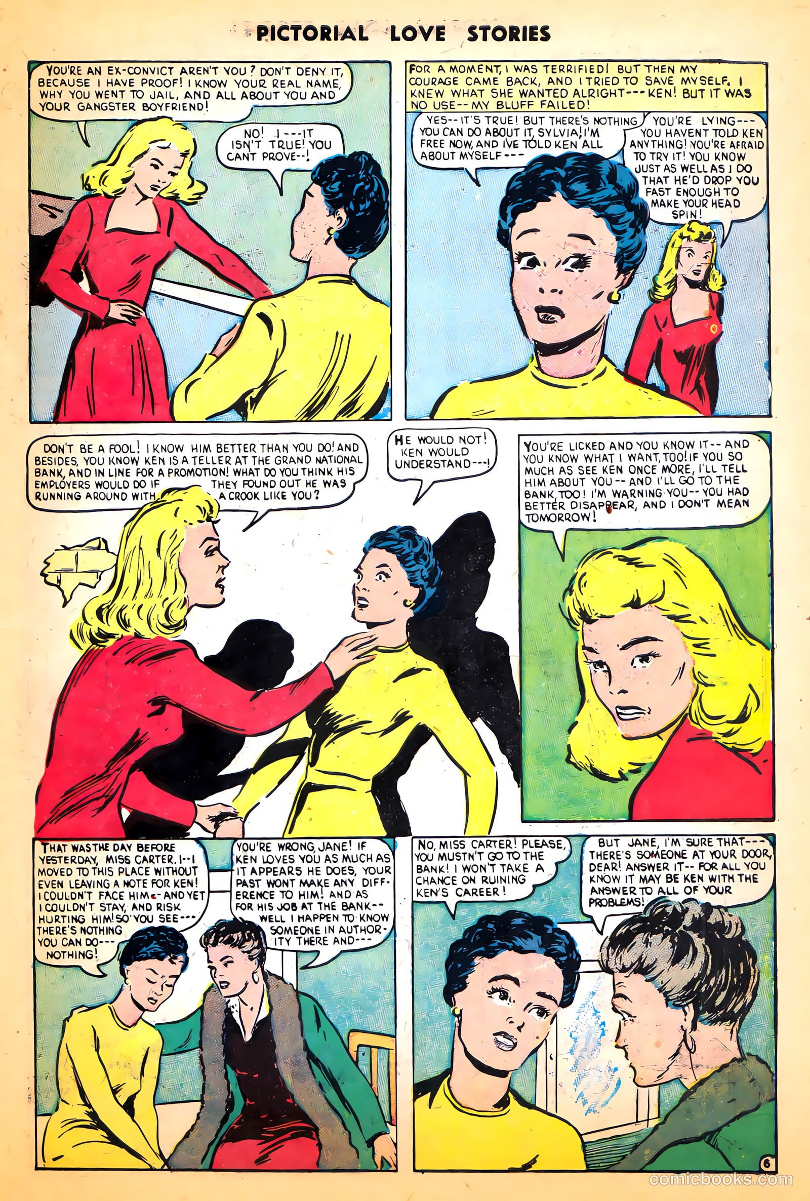 Pictorial Love Stories #24 (1950, Charlton) — page 31 of 37