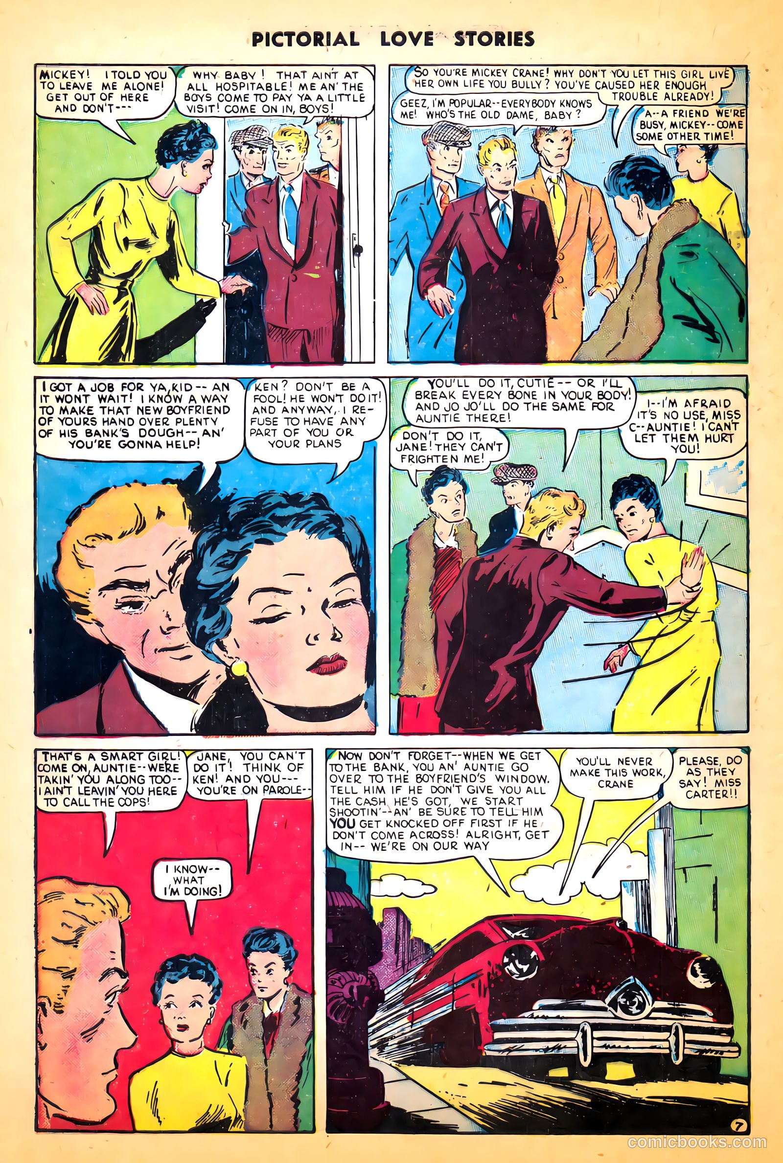 Pictorial Love Stories #24 (1950, Charlton) — page 32 of 37