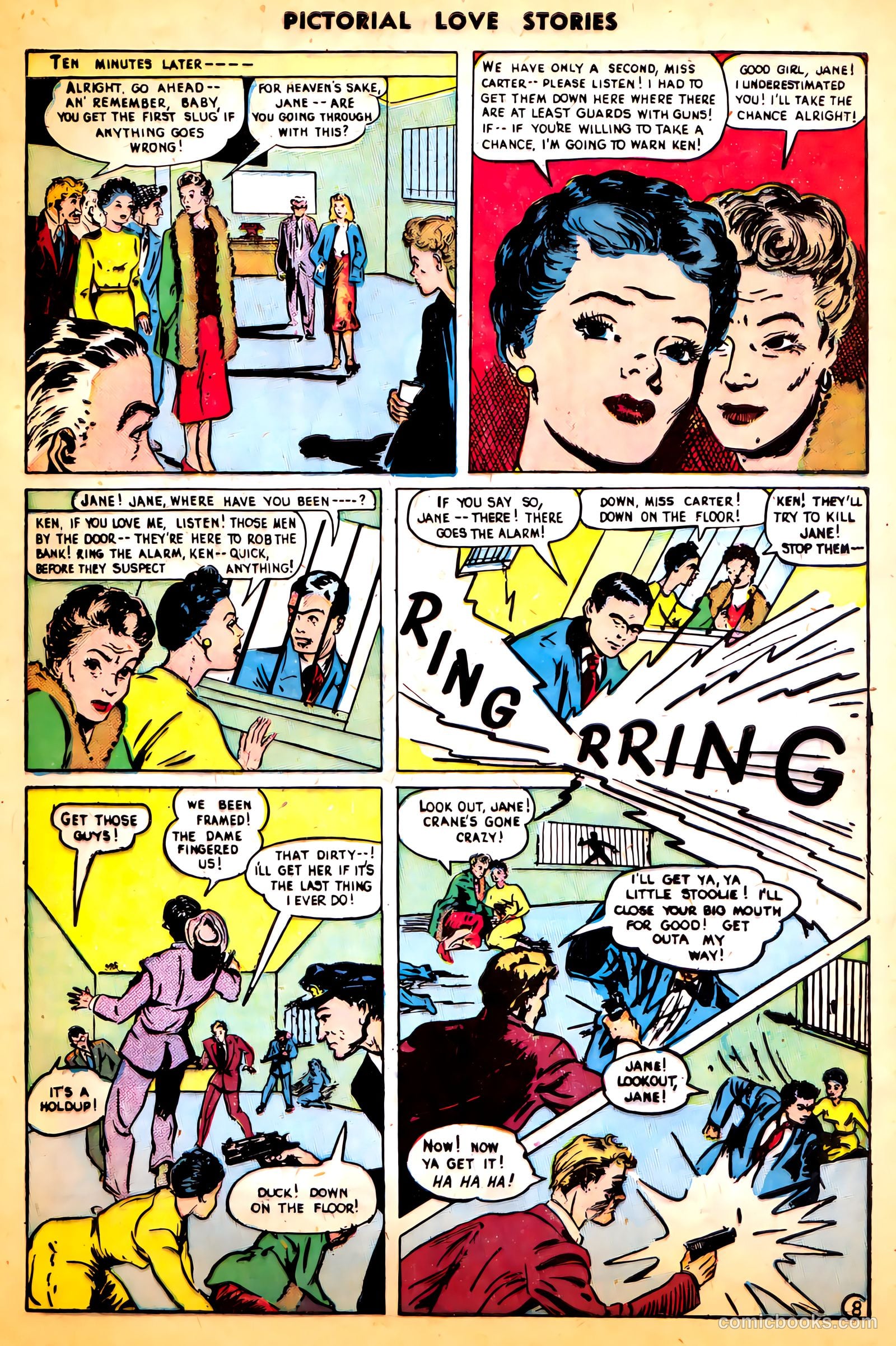 Pictorial Love Stories #24 (1950, Charlton) — page 33 of 37
