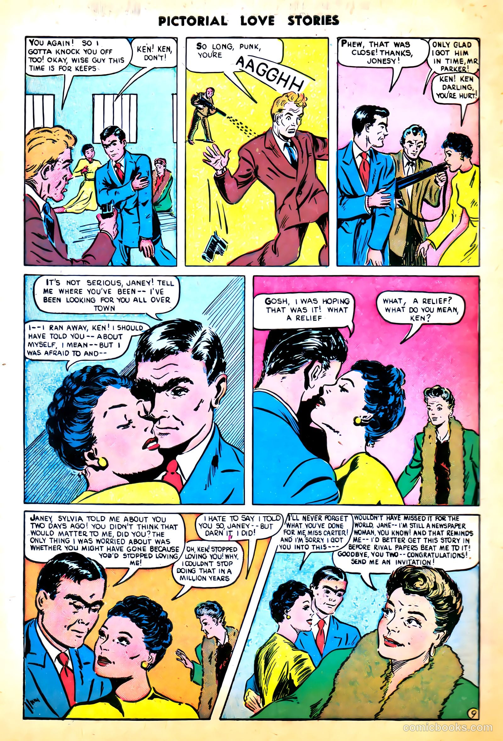 Pictorial Love Stories #24 (1950, Charlton) — page 34 of 37