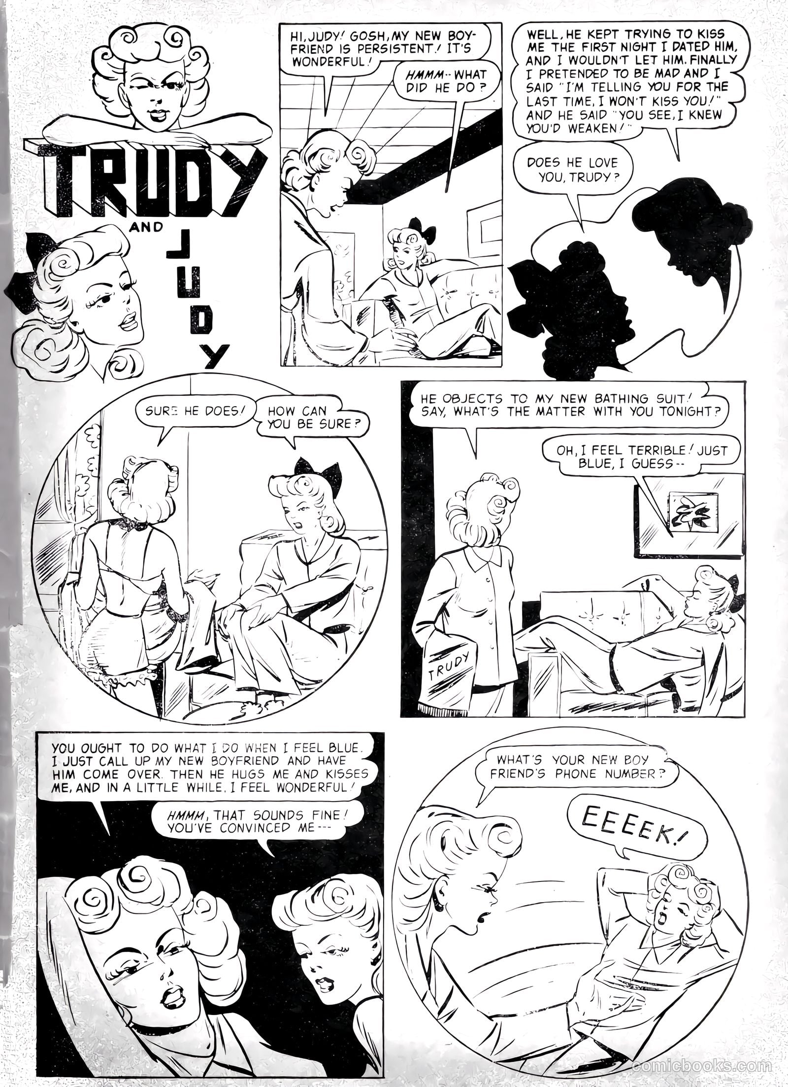 Pictorial Love Stories #24 (1950, Charlton) — page 35 of 37