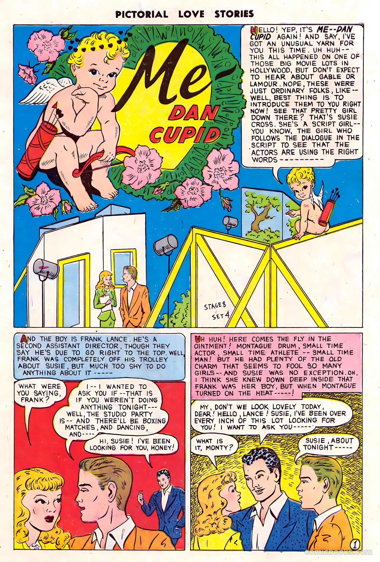 Pictorial Love Stories #26 (1950, Charlton) — page 3 of 37