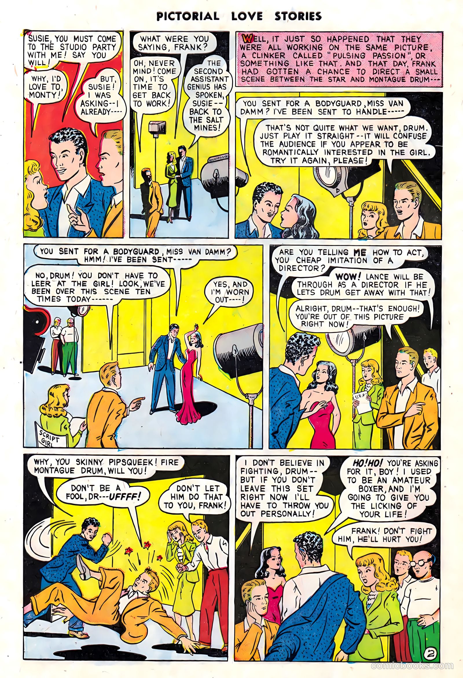 Pictorial Love Stories #26 (1950, Charlton) — page 4 of 37