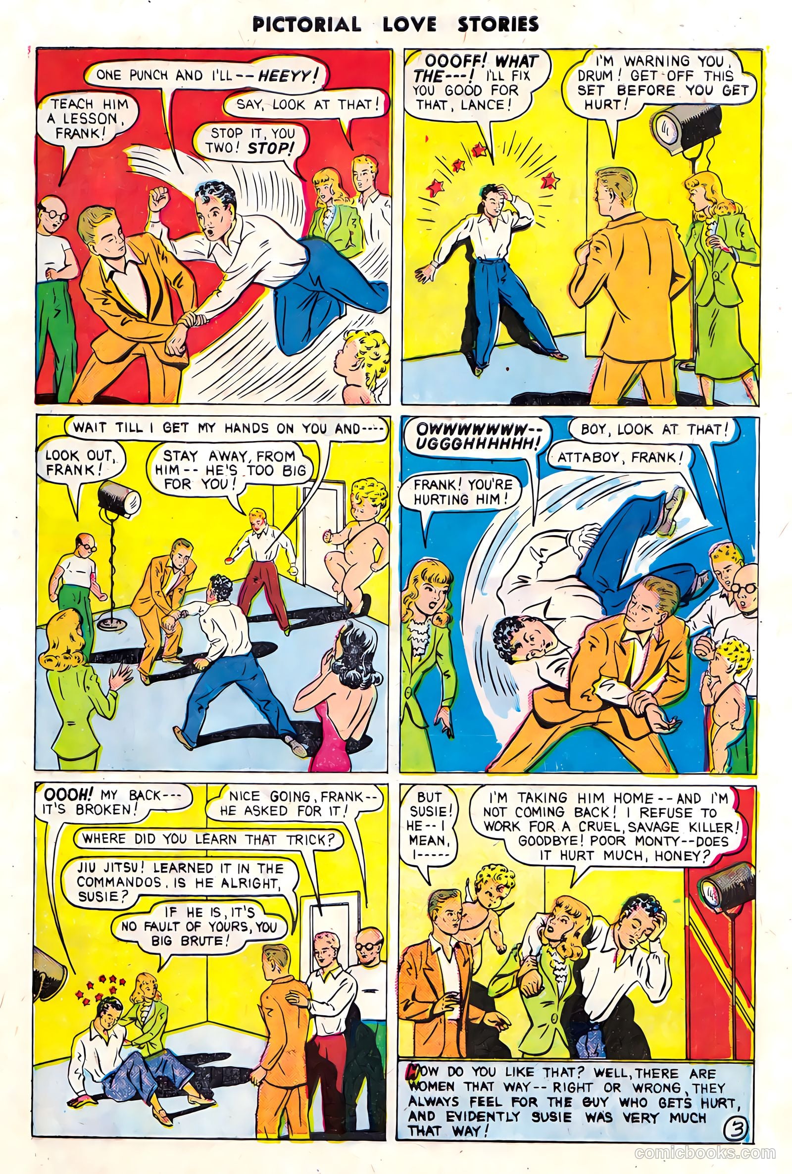 Pictorial Love Stories #26 (1950, Charlton) — page 5 of 37