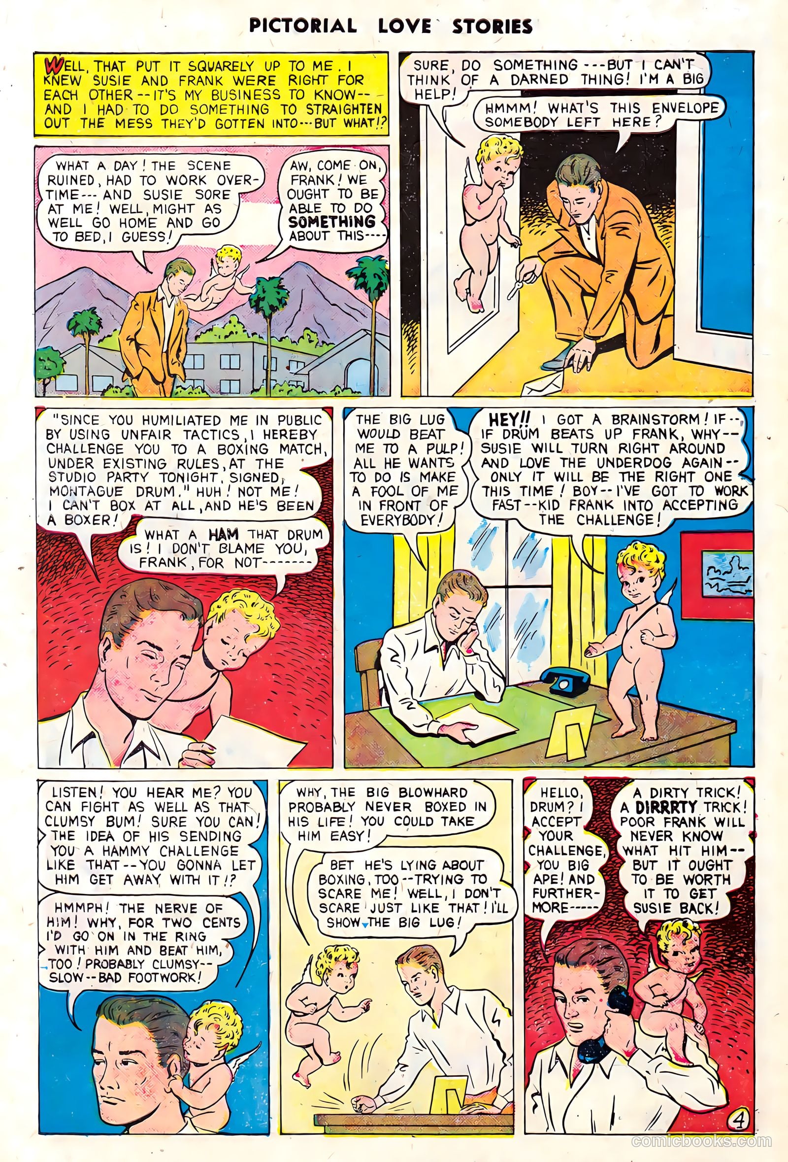 Pictorial Love Stories #26 (1950, Charlton) — page 6 of 37