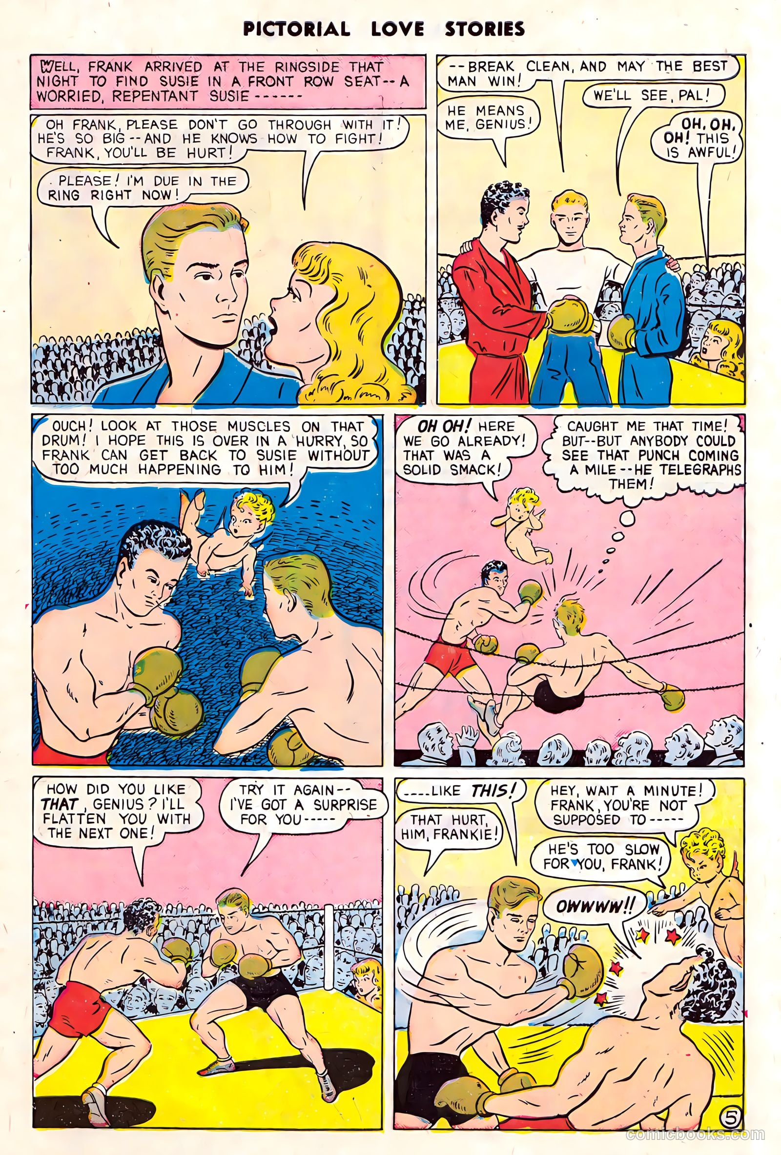 Pictorial Love Stories #26 (1950, Charlton) — page 7 of 37