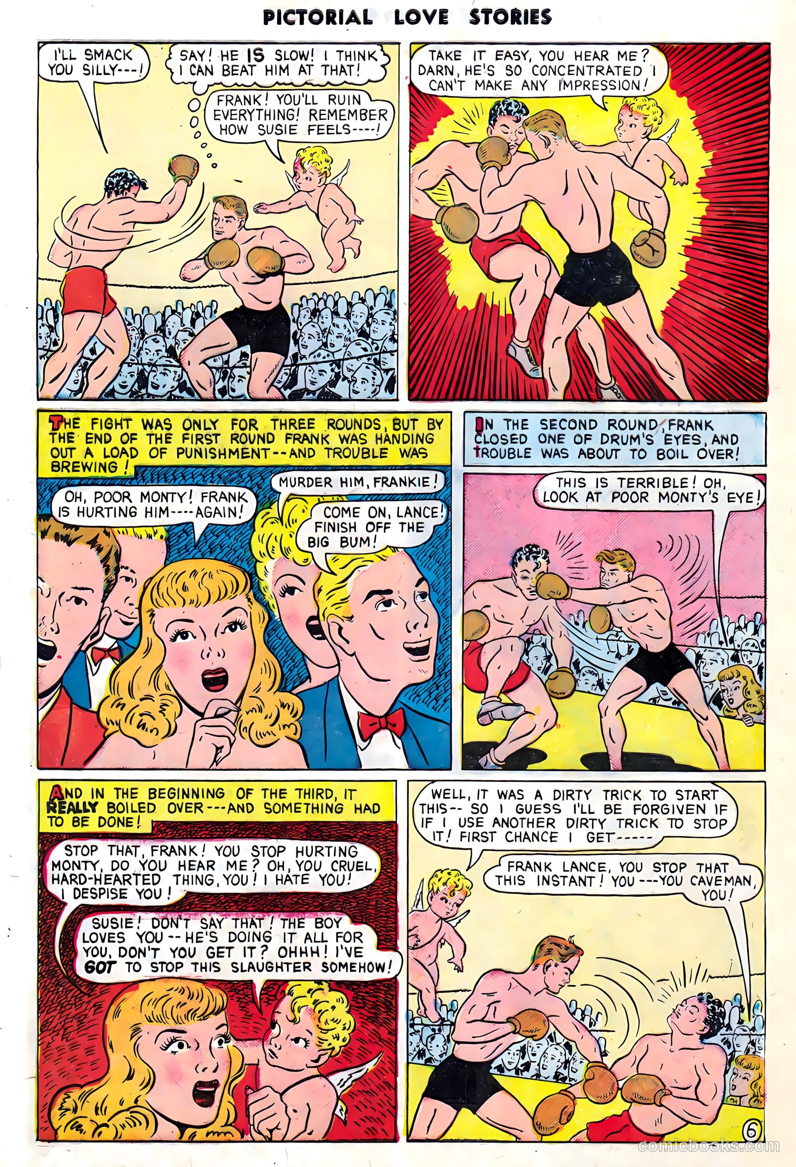 Pictorial Love Stories #26 (1950, Charlton) — page 8 of 37