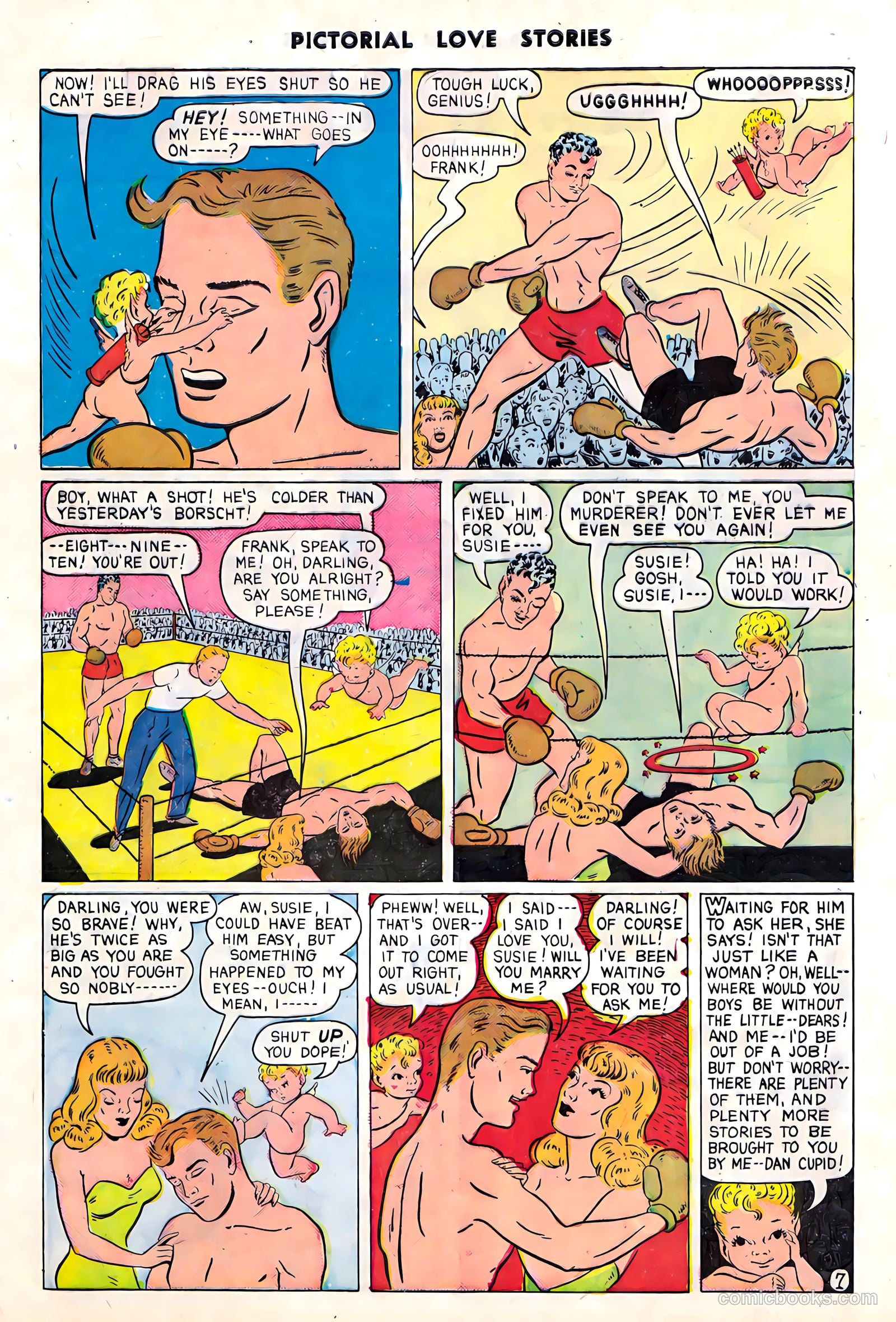 Pictorial Love Stories #26 (1950, Charlton) — page 9 of 37