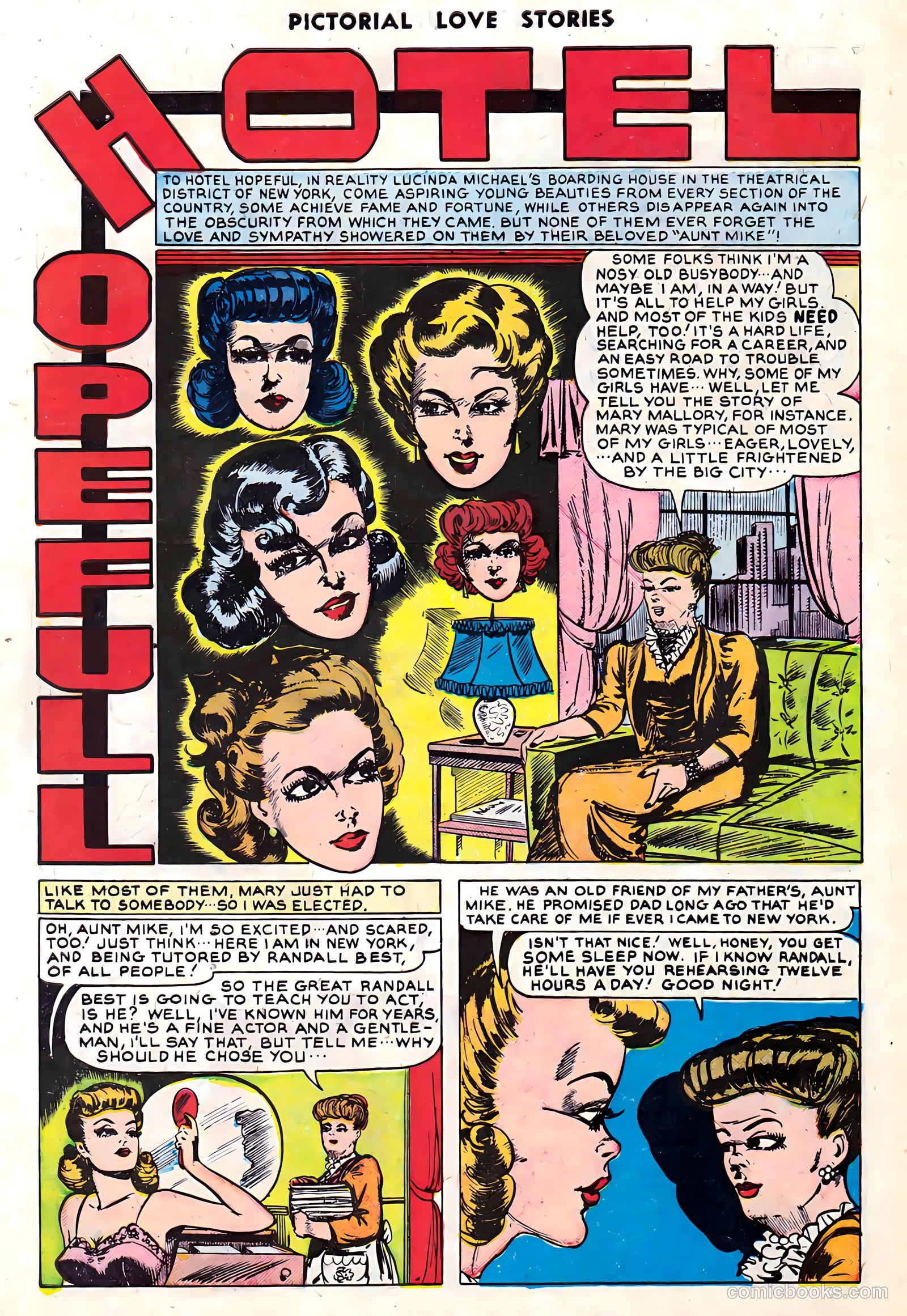 Pictorial Love Stories #26 (1950, Charlton) — page 10 of 37