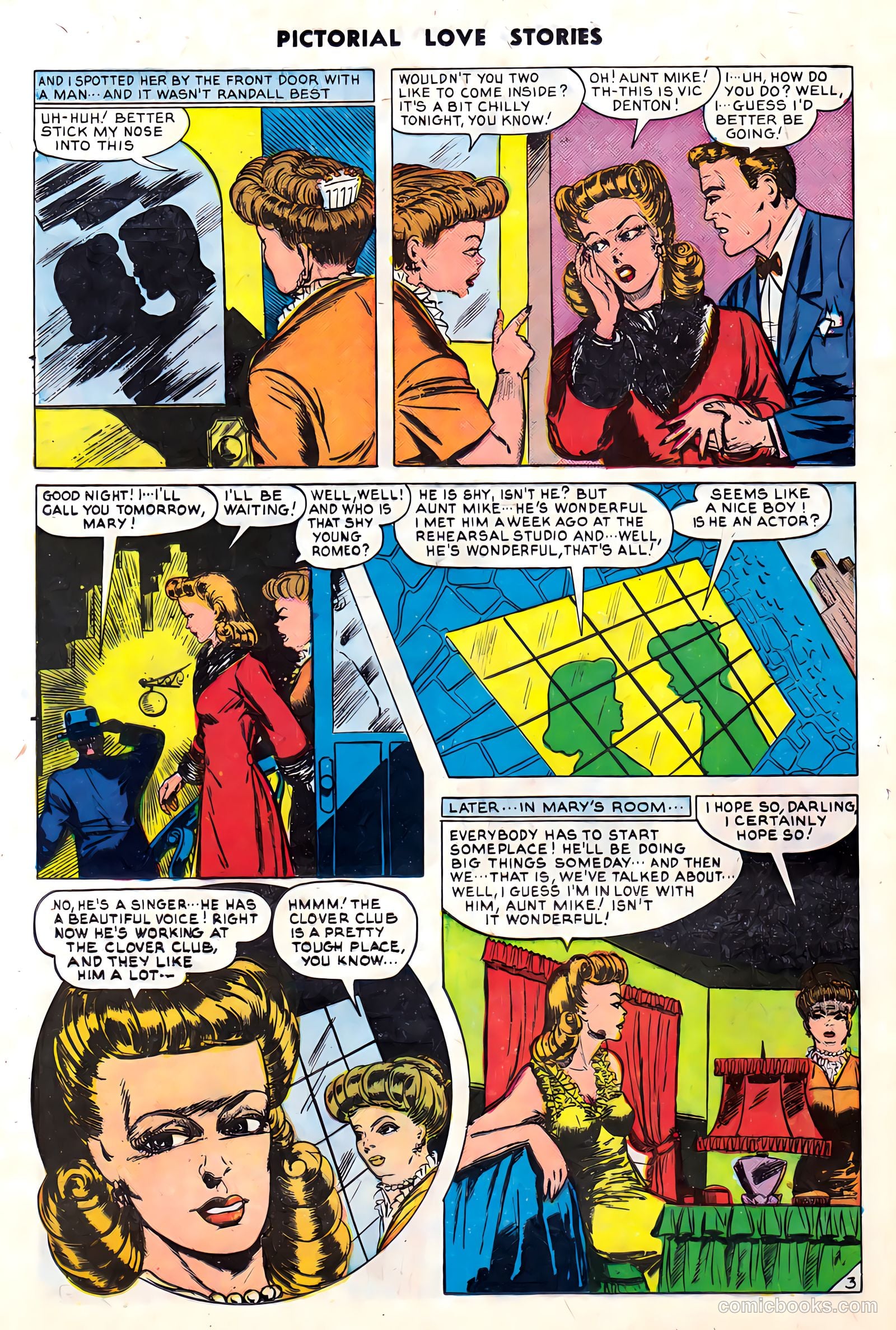 Pictorial Love Stories #26 (1950, Charlton) — page 12 of 37