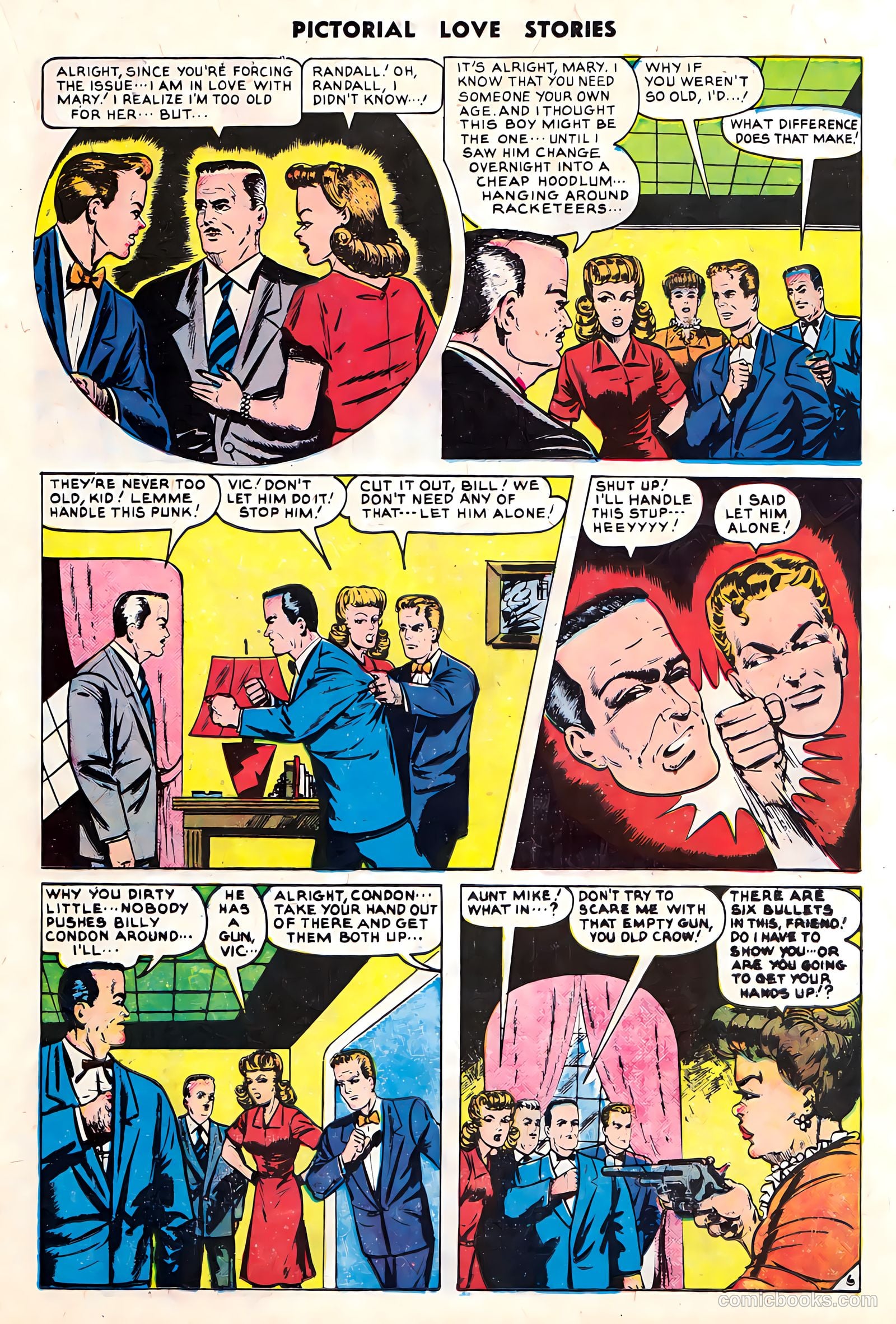 Pictorial Love Stories #26 (1950, Charlton) — page 15 of 37