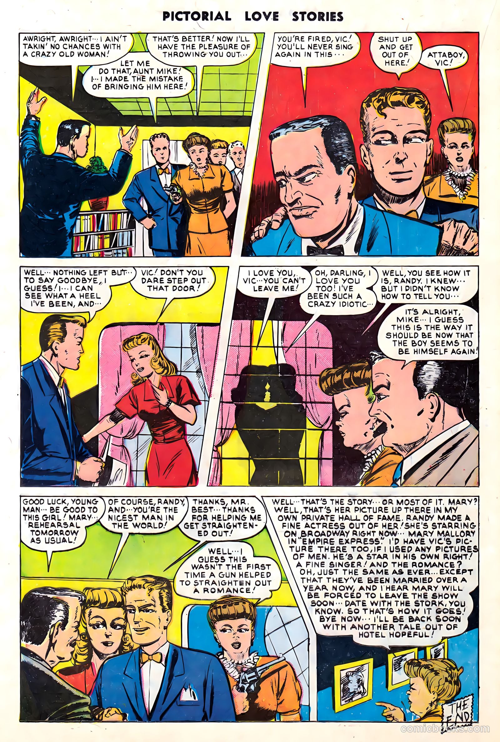 Pictorial Love Stories #26 (1950, Charlton) — page 16 of 37