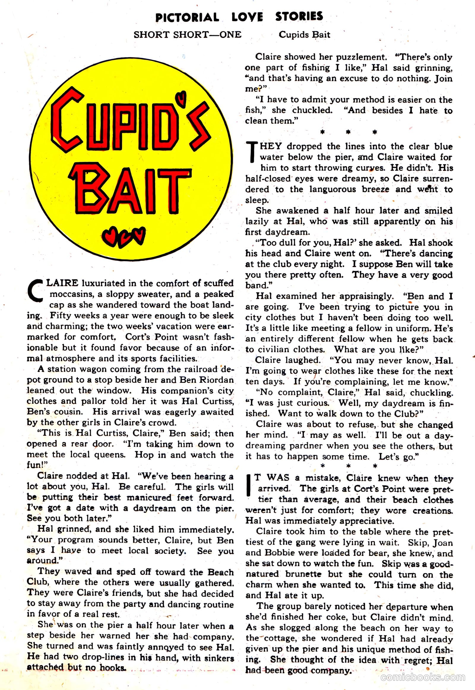 Pictorial Love Stories #26 (1950, Charlton) — page 17 of 37
