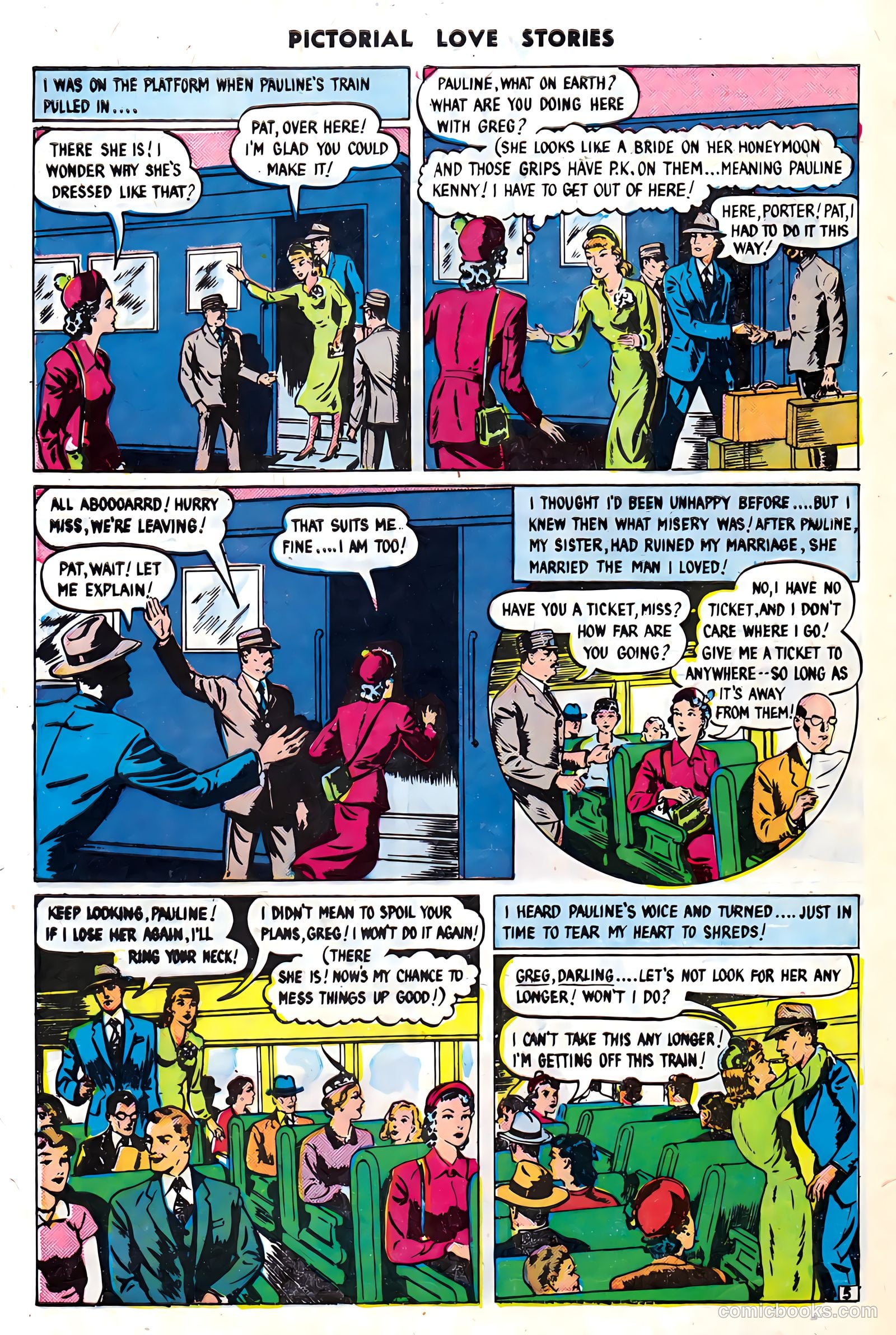 Pictorial Love Stories #26 (1950, Charlton) — page 32 of 37
