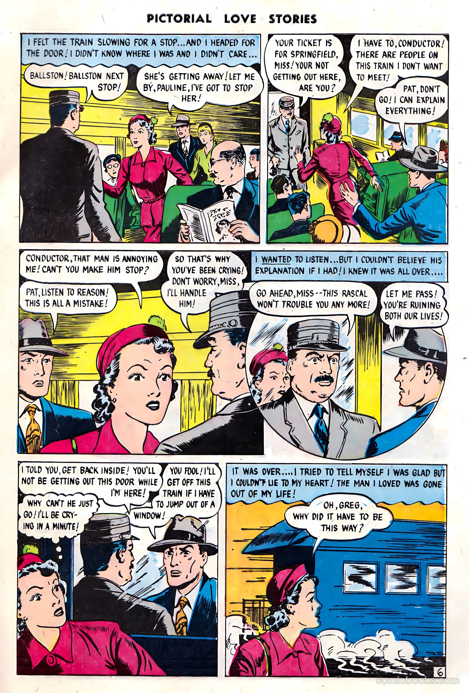Pictorial Love Stories #26 (1950, Charlton) — page 33 of 37