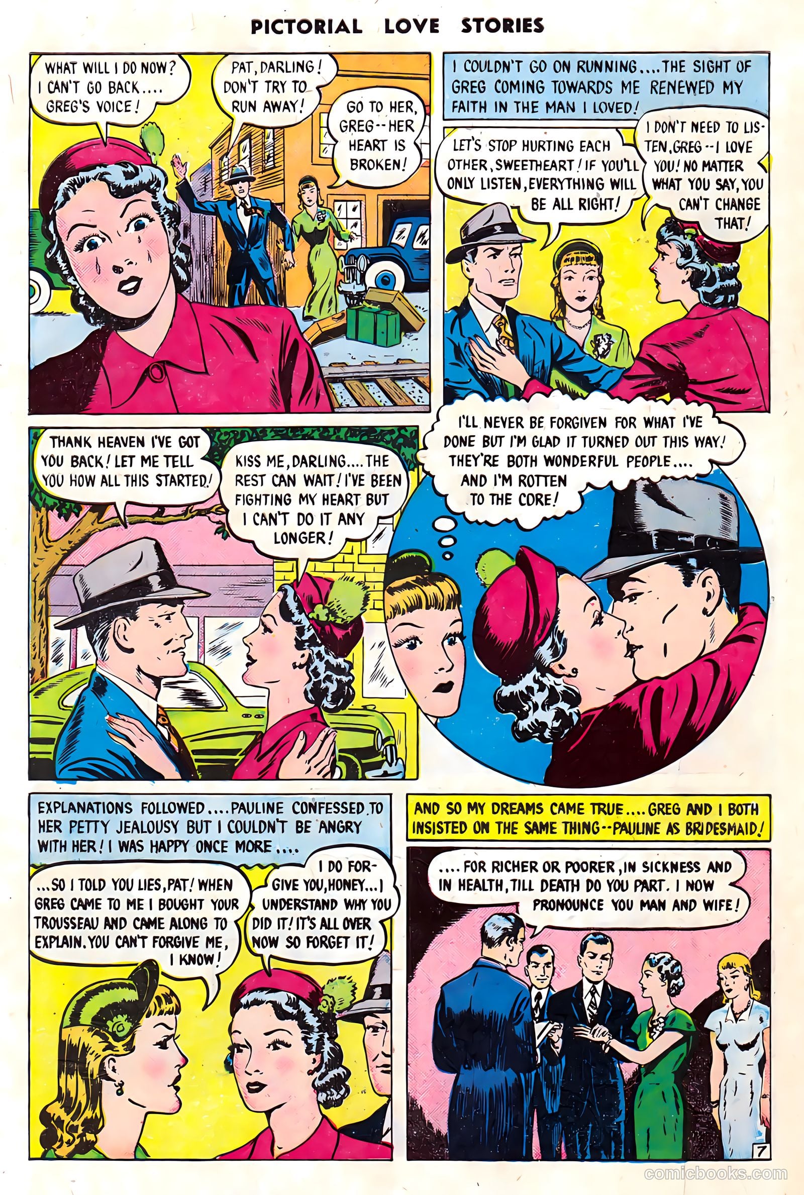Pictorial Love Stories #26 (1950, Charlton) — page 34 of 37