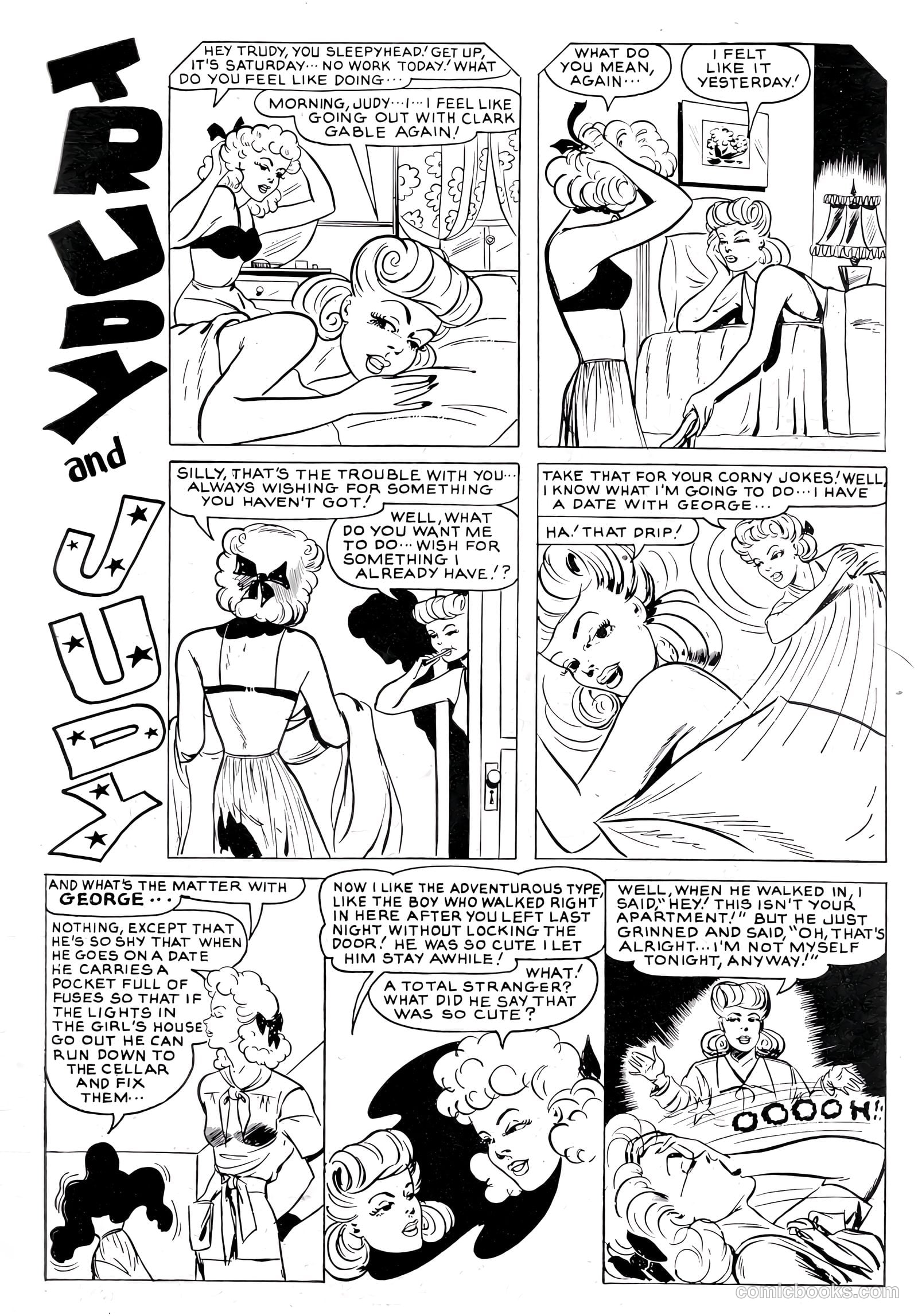 Pictorial Love Stories #26 (1950, Charlton) — page 35 of 37