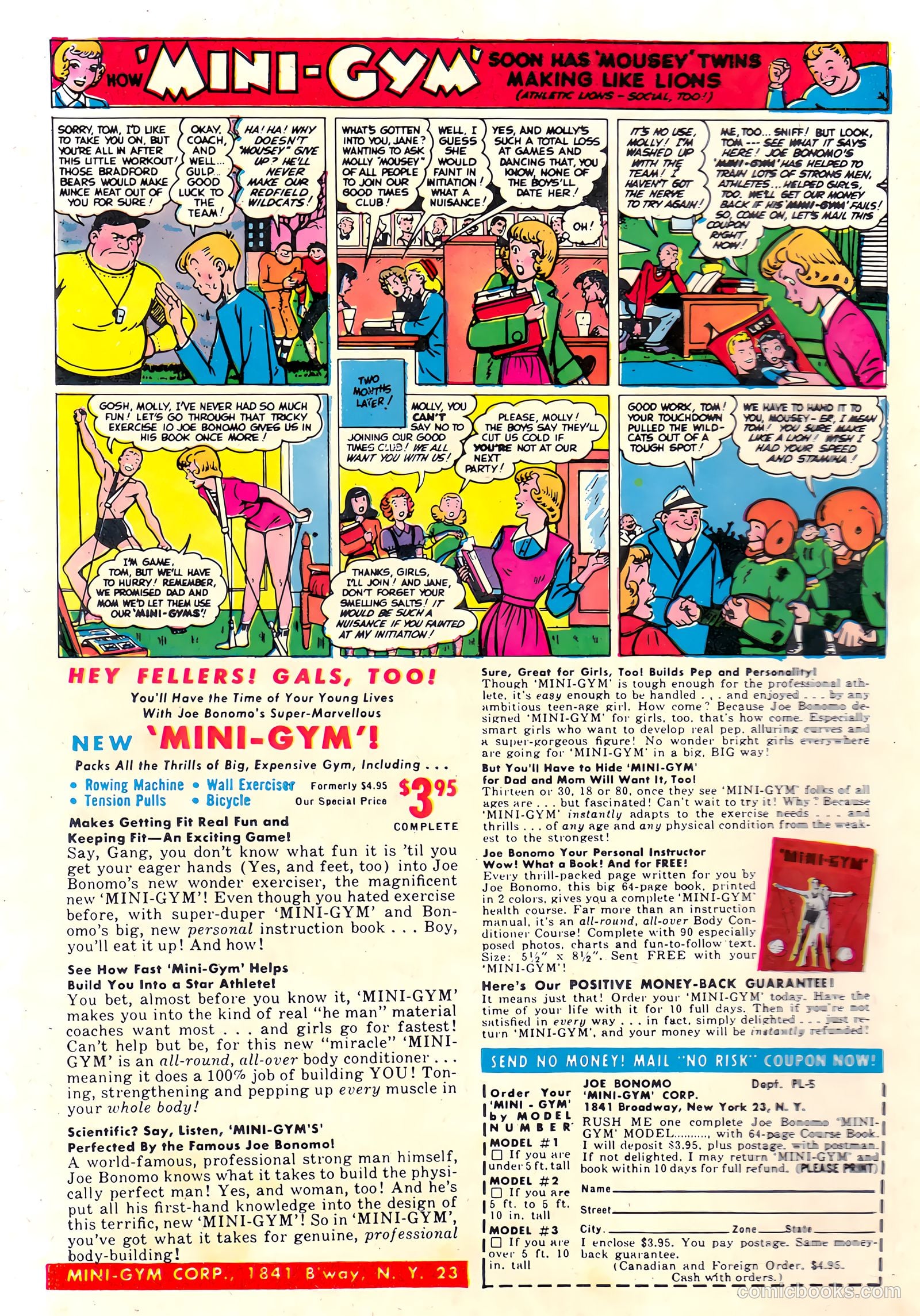 Pictorial Love Stories #26 (1950, Charlton) — page 36 of 37