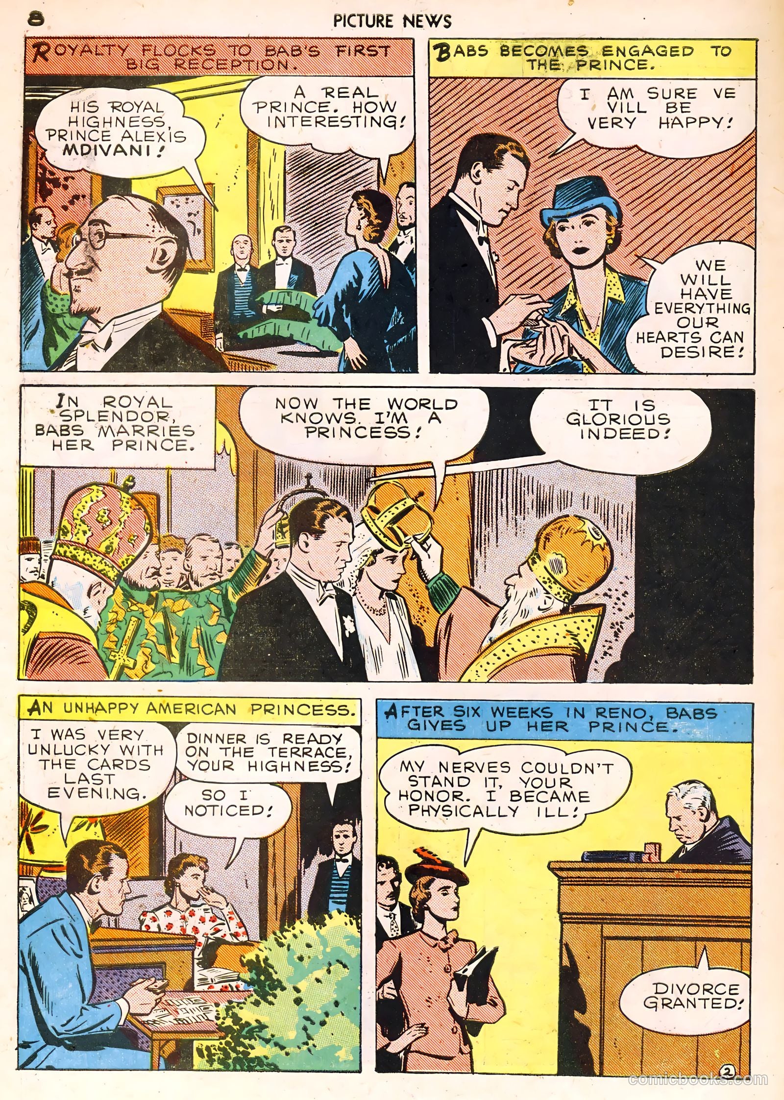 Picture News #1 (1946) — page 8