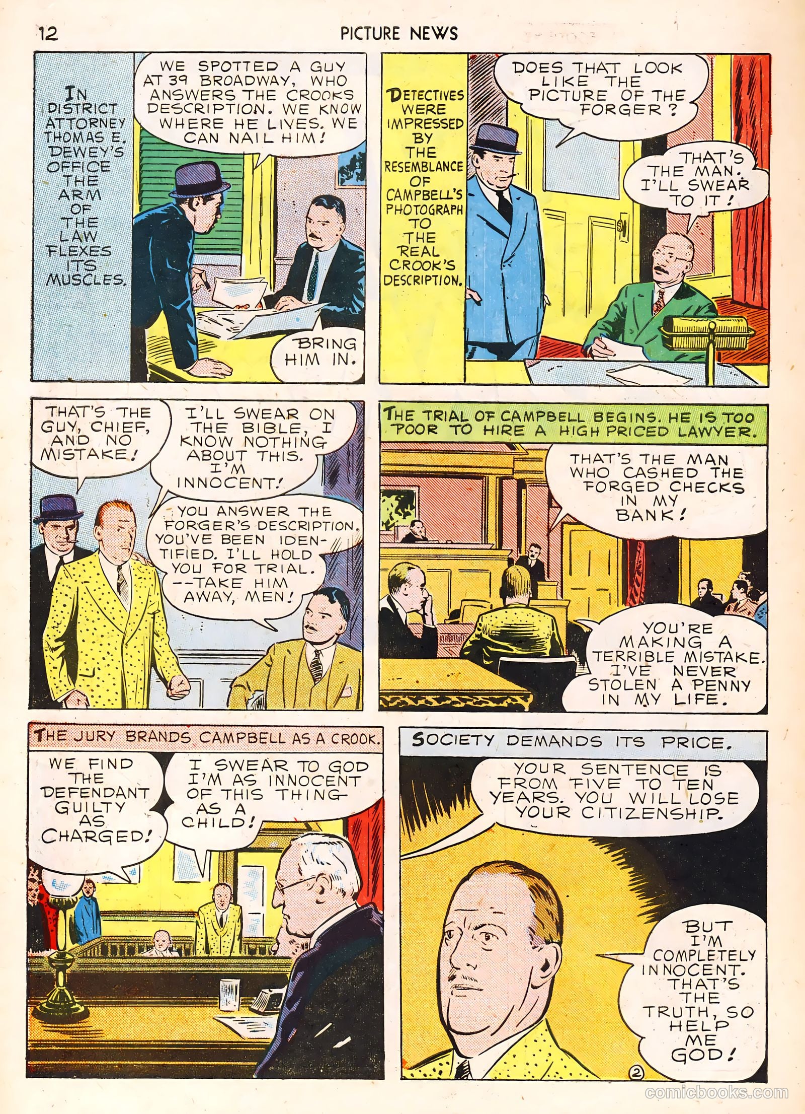 Picture News #1 (1946) — page 12