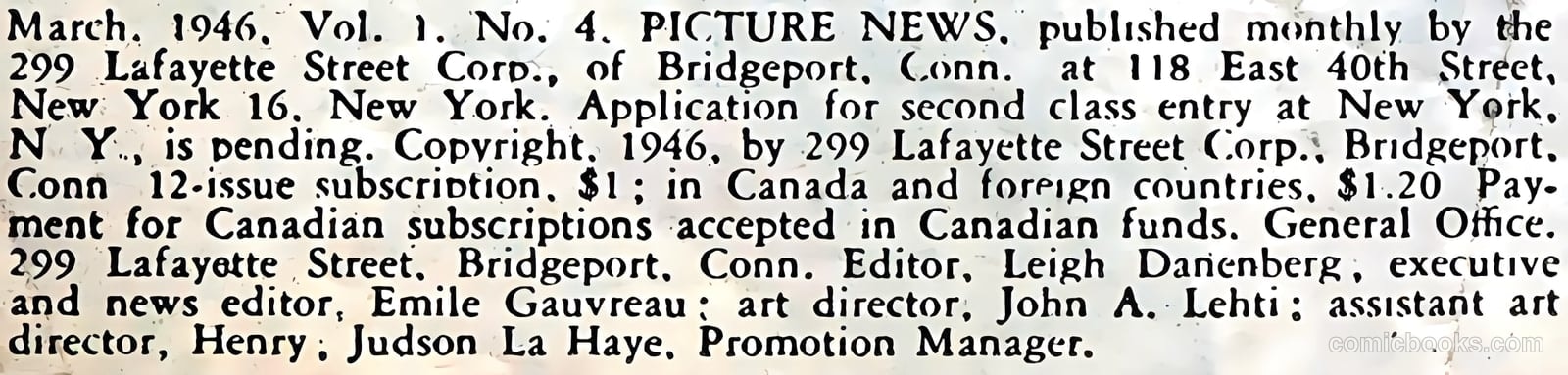 Picture News #4 (1946) — page 3