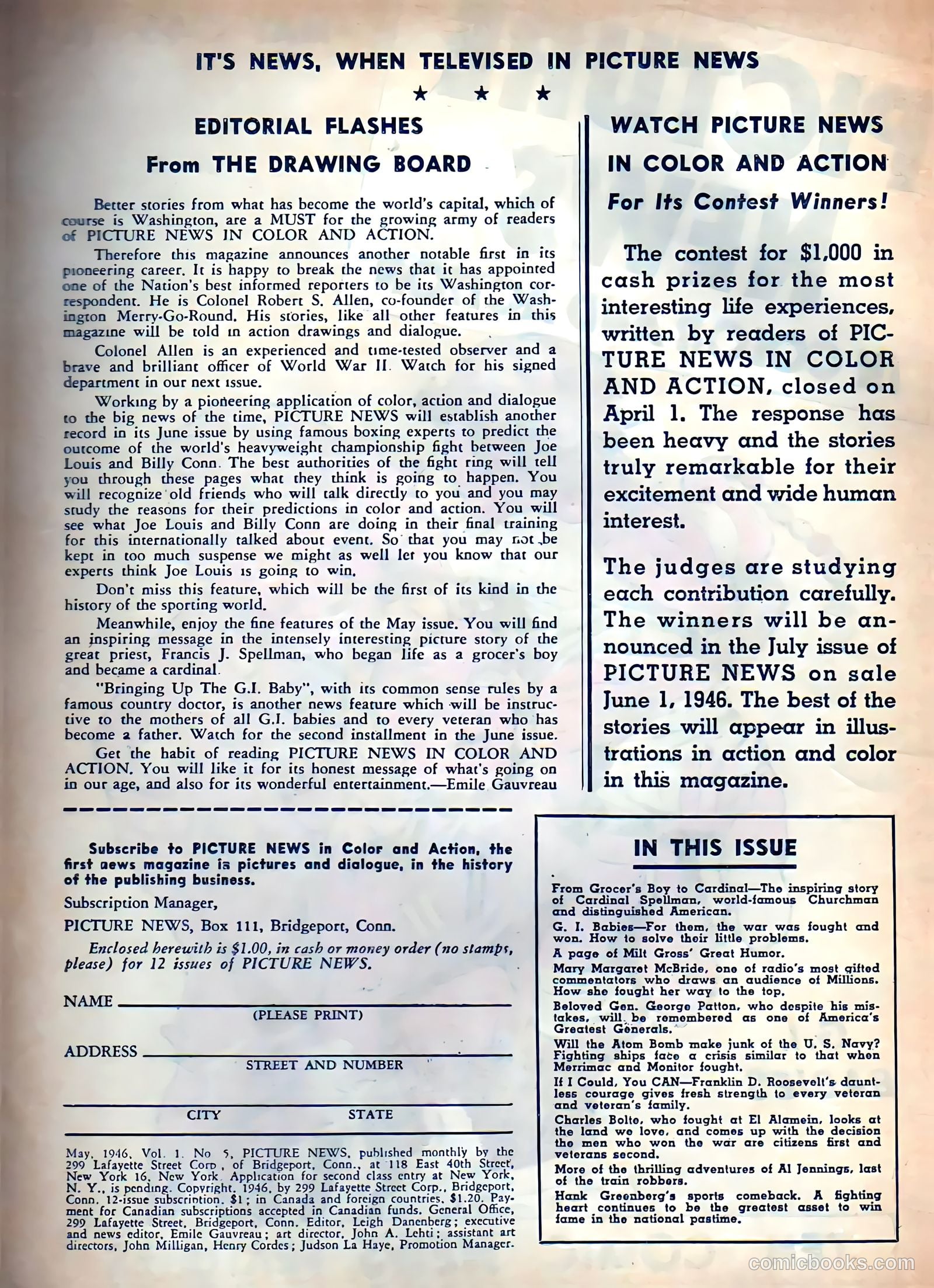 Picture News #5 (1946) — page 2