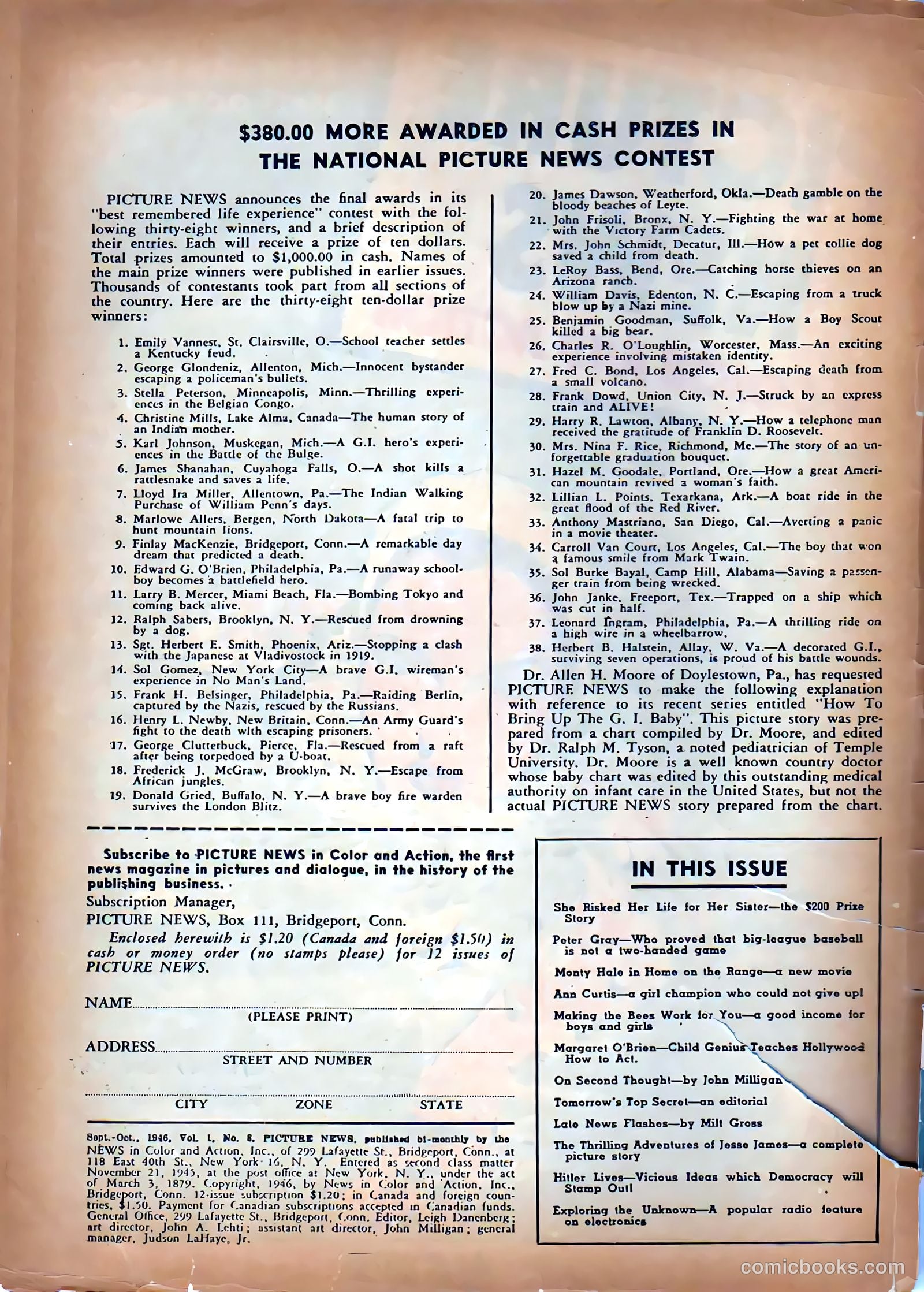 Picture News #8 (1946) — page 2