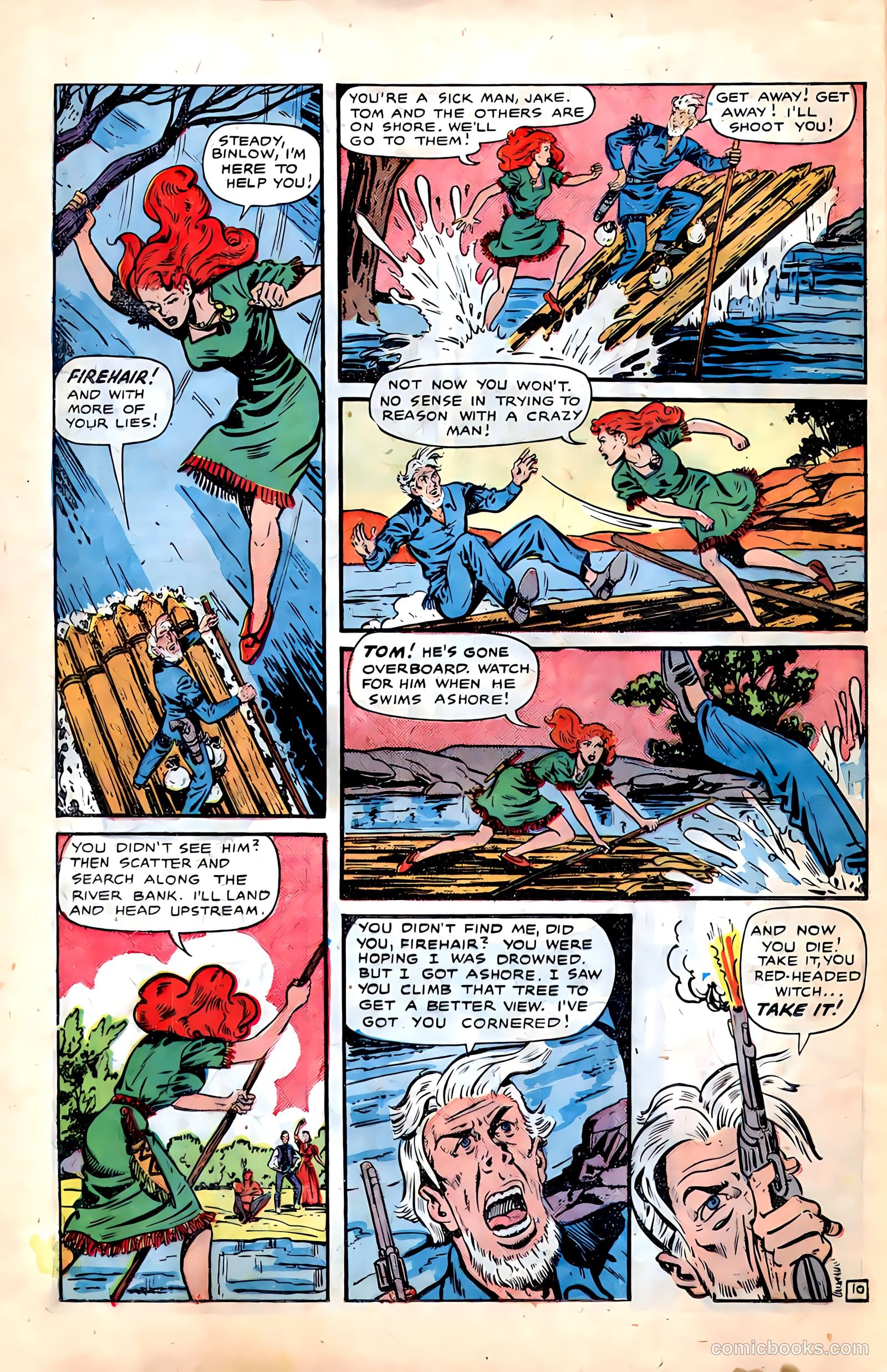 Pioneer West Romances #6 (1950, Fiction House) — page 12 of 36