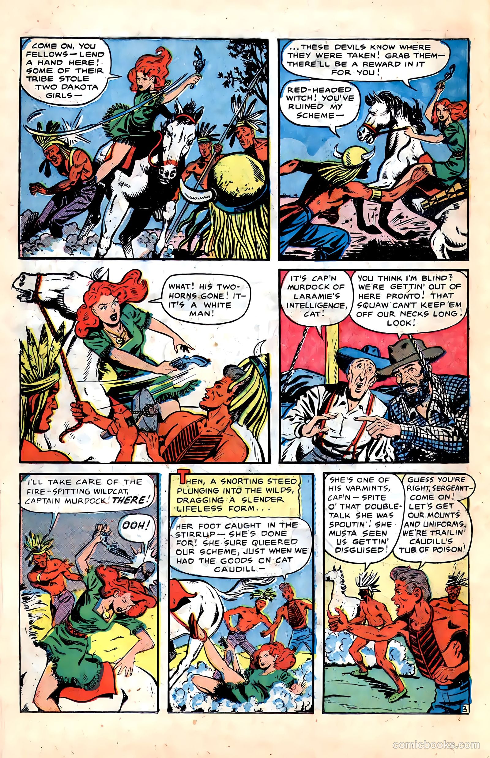 Pioneer West Romances #6 (1950, Fiction House) — page 26 of 36