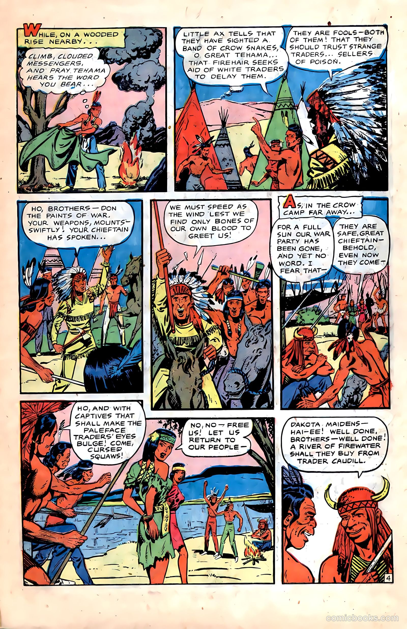 Pioneer West Romances #6 (1950, Fiction House) — page 27 of 36