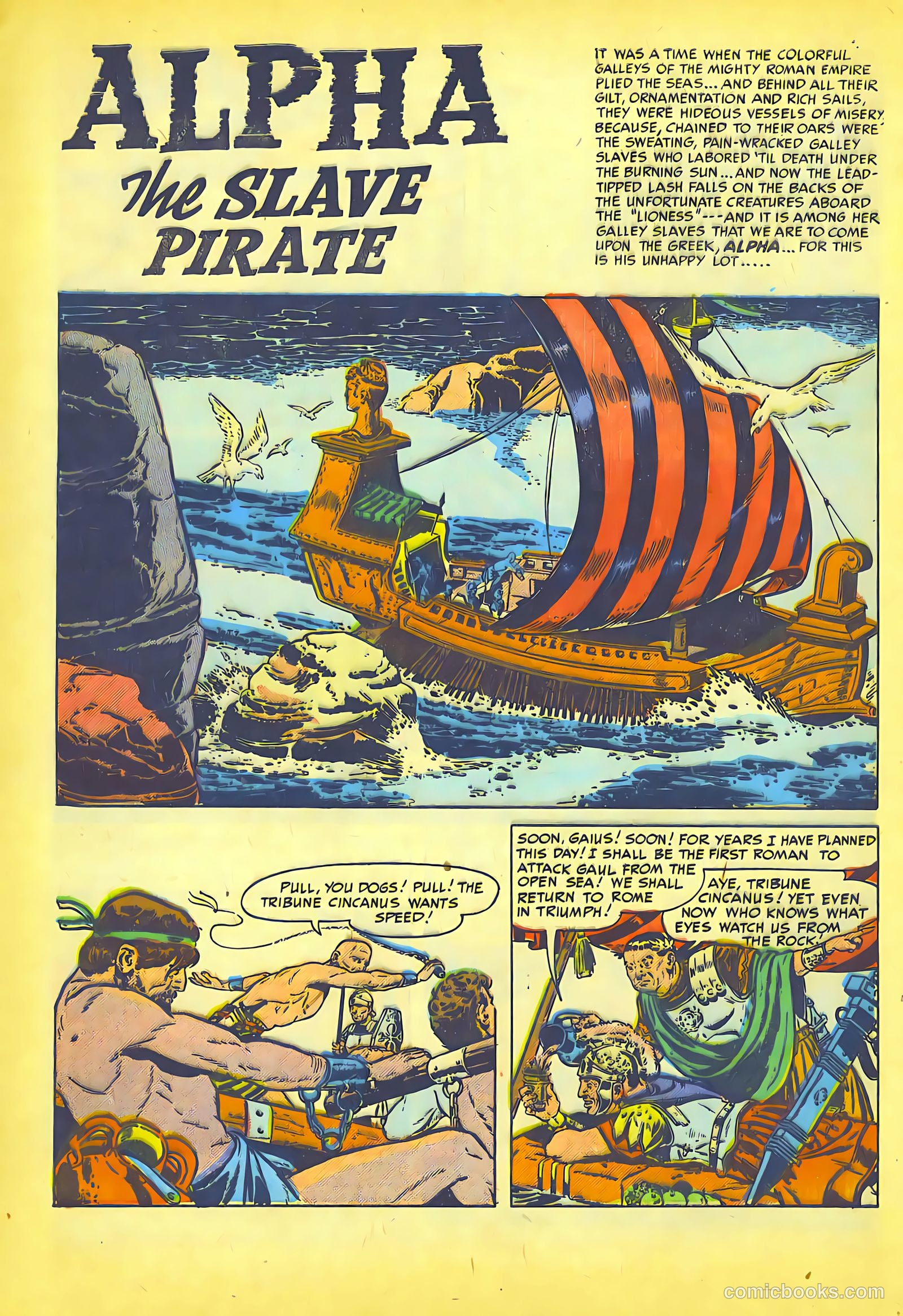 Pirates Comics #1 (1950, Streamline) — page 12 of 52