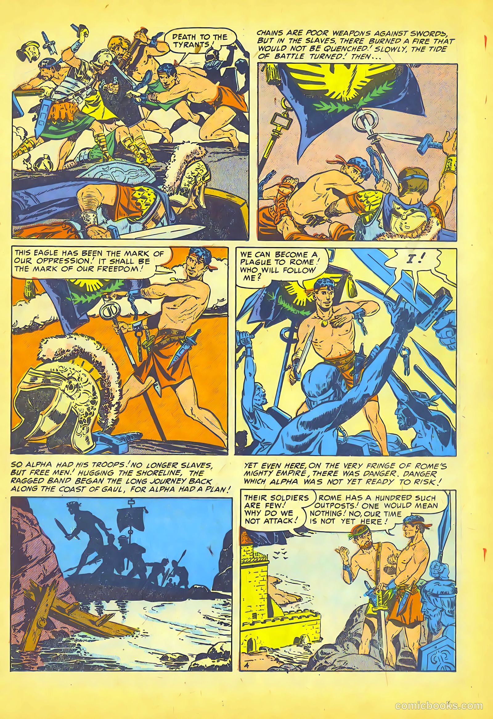 Pirates Comics #1 (1950, Streamline) — page 15 of 52