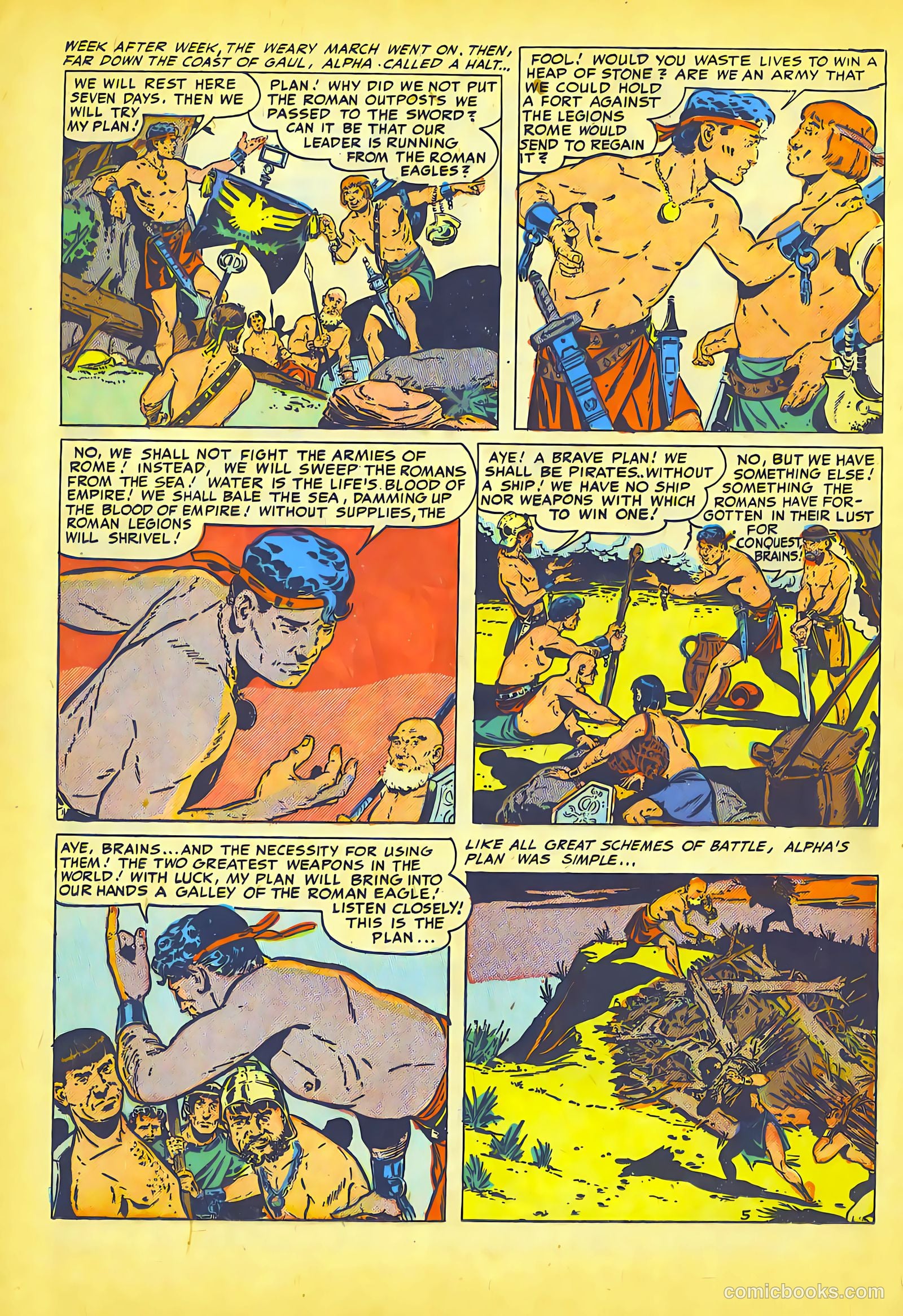 Pirates Comics #1 (1950, Streamline) — page 16 of 52