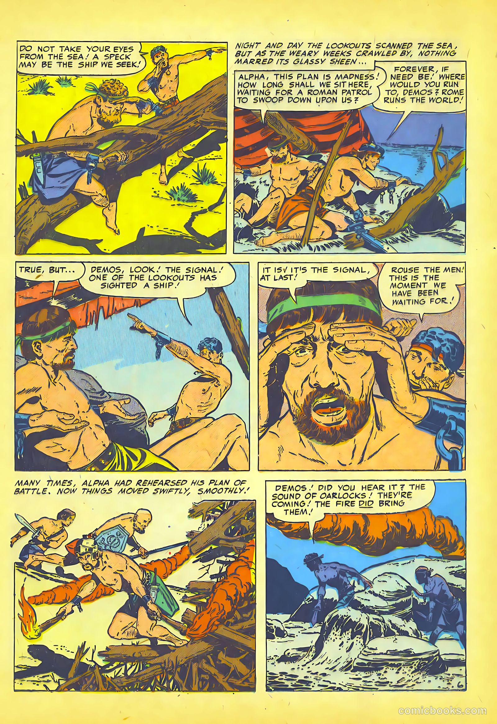 Pirates Comics #1 (1950, Streamline) — page 17 of 52