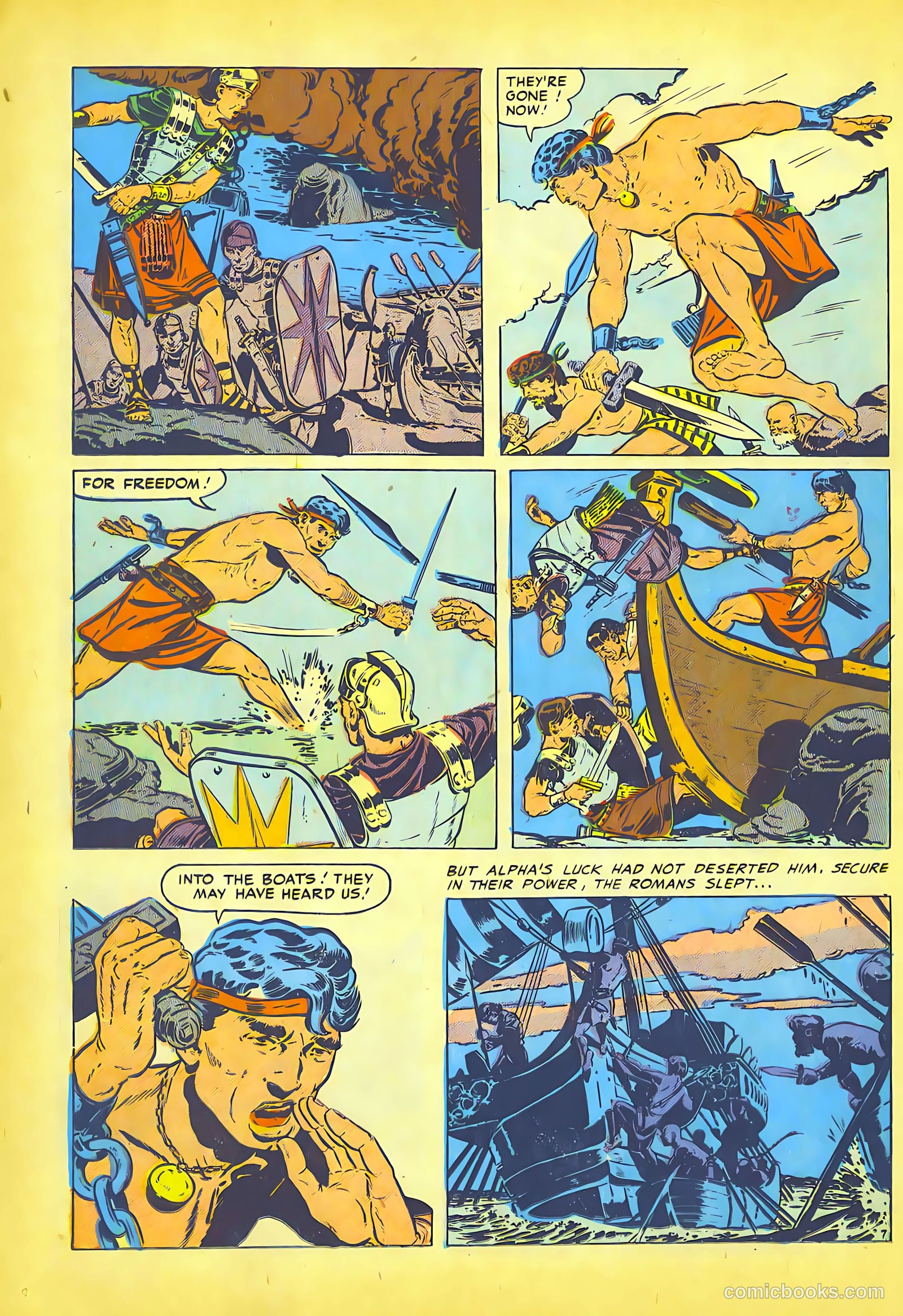 Pirates Comics #1 (1950, Streamline) — page 18 of 52